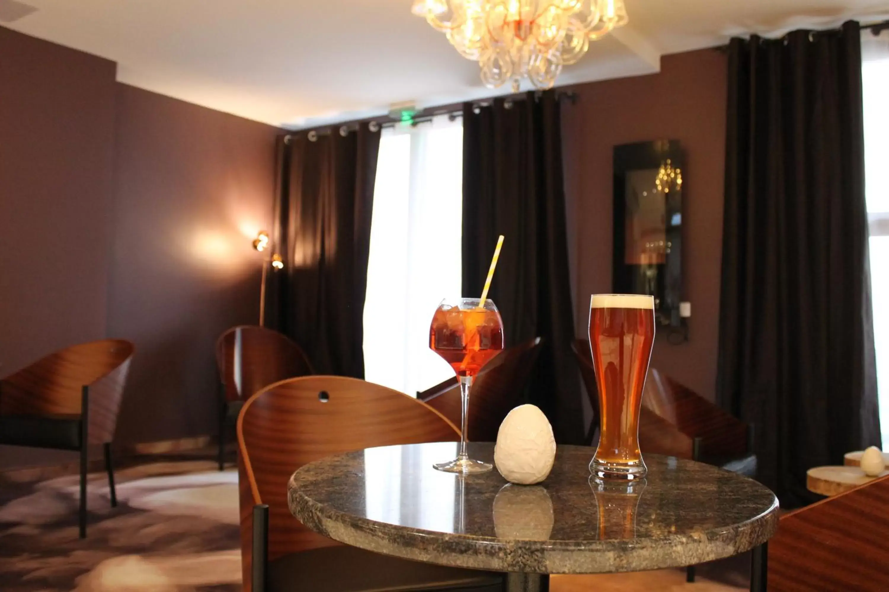 Lobby or reception, Dining Area in Hôtel Le Rapp