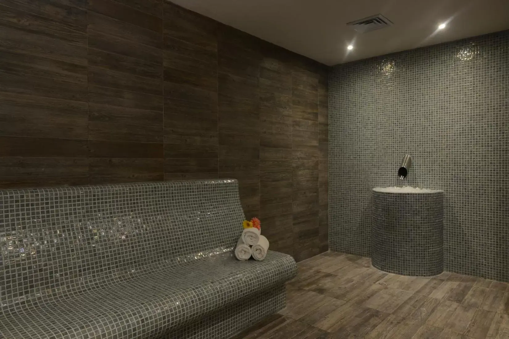 Steam room, Bathroom in Privilege Aluxes Adults Only