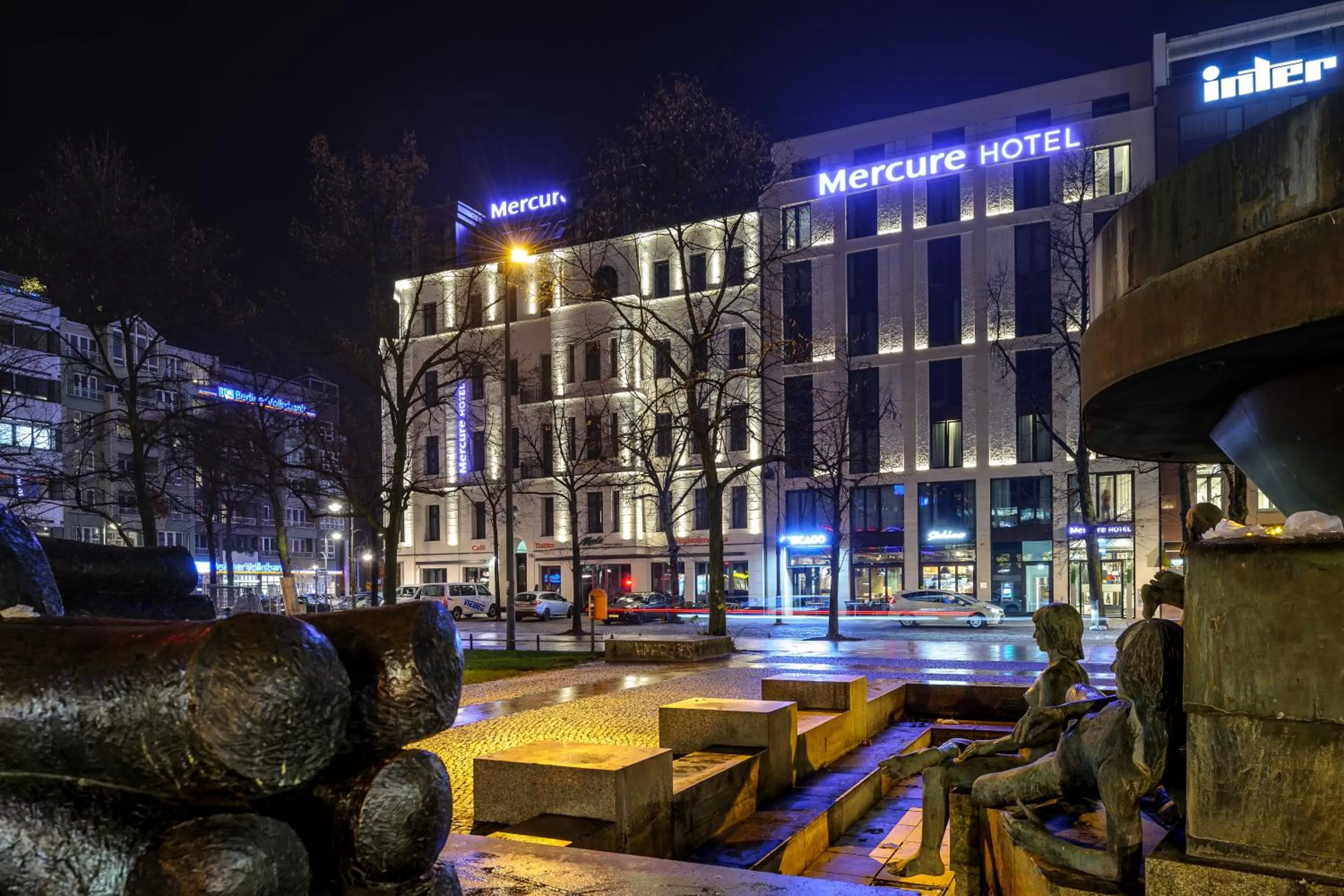 Property building in MERCURE Hotel Berlin Wittenbergplatz