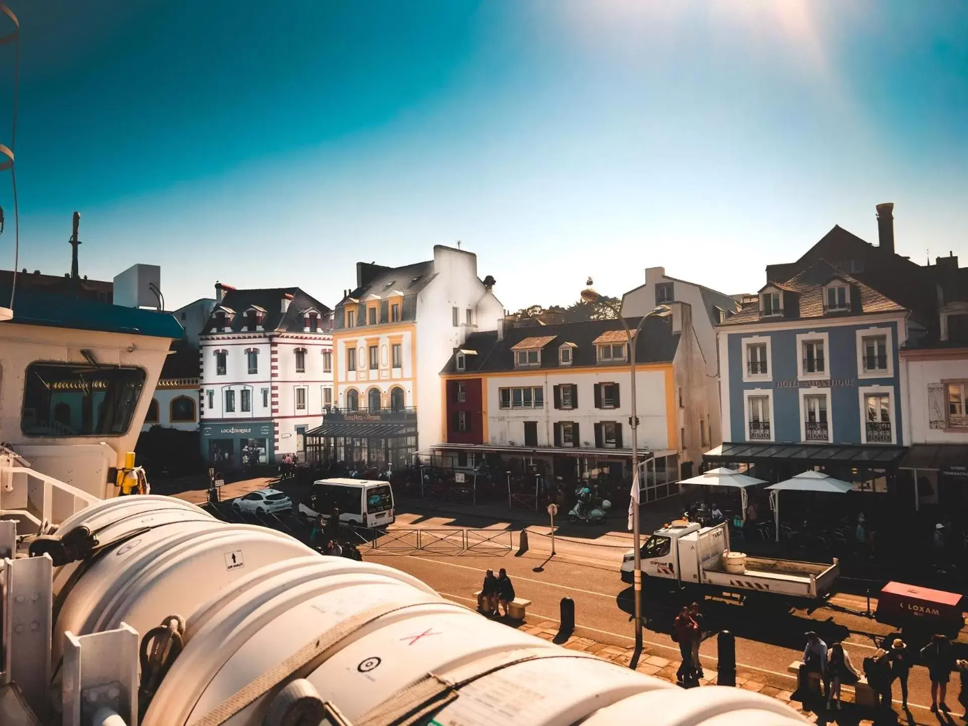 View (from property/room) in Grand Hôtel de Bretagne