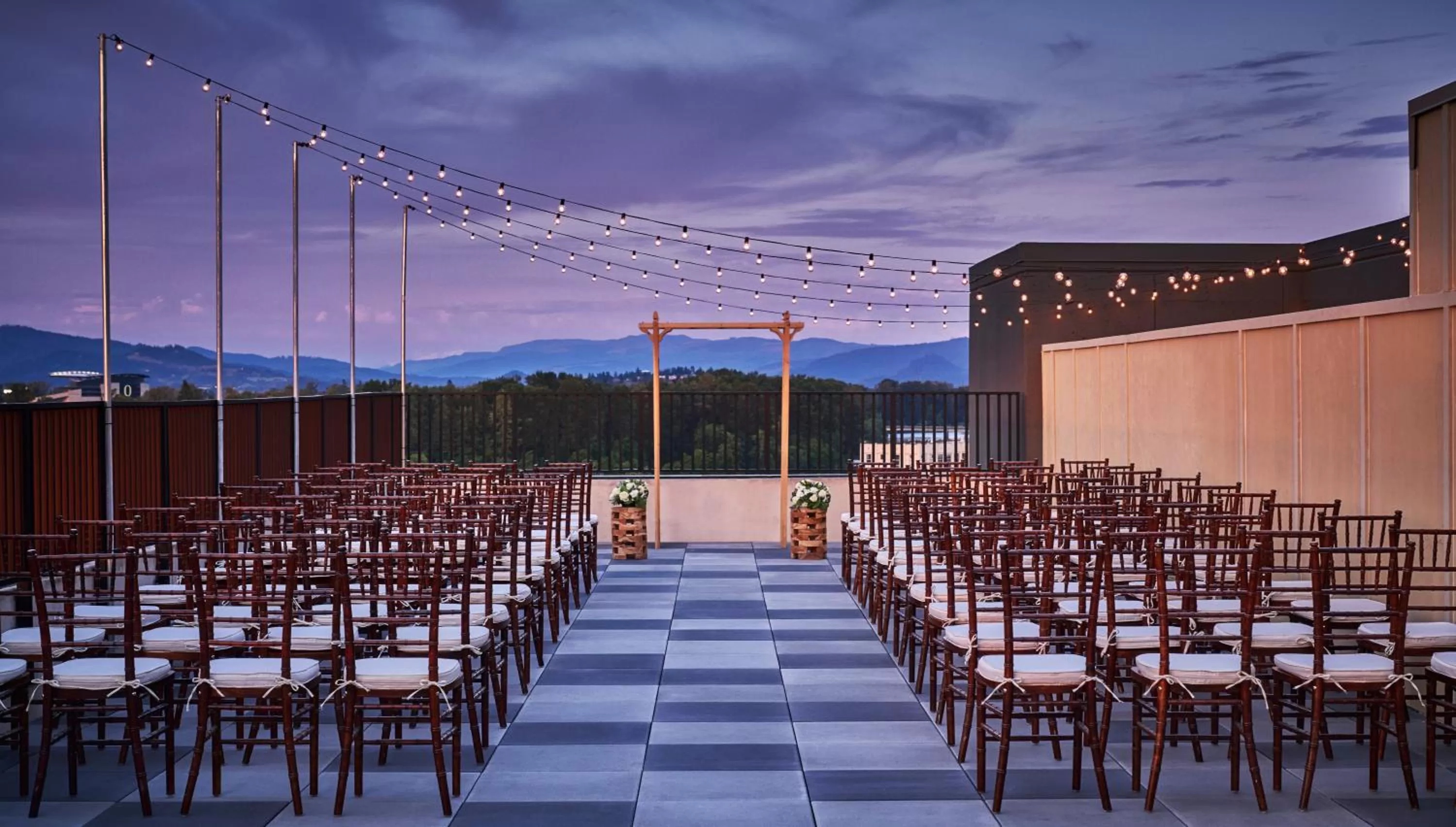 wedding in Graduate by Hilton Eugene