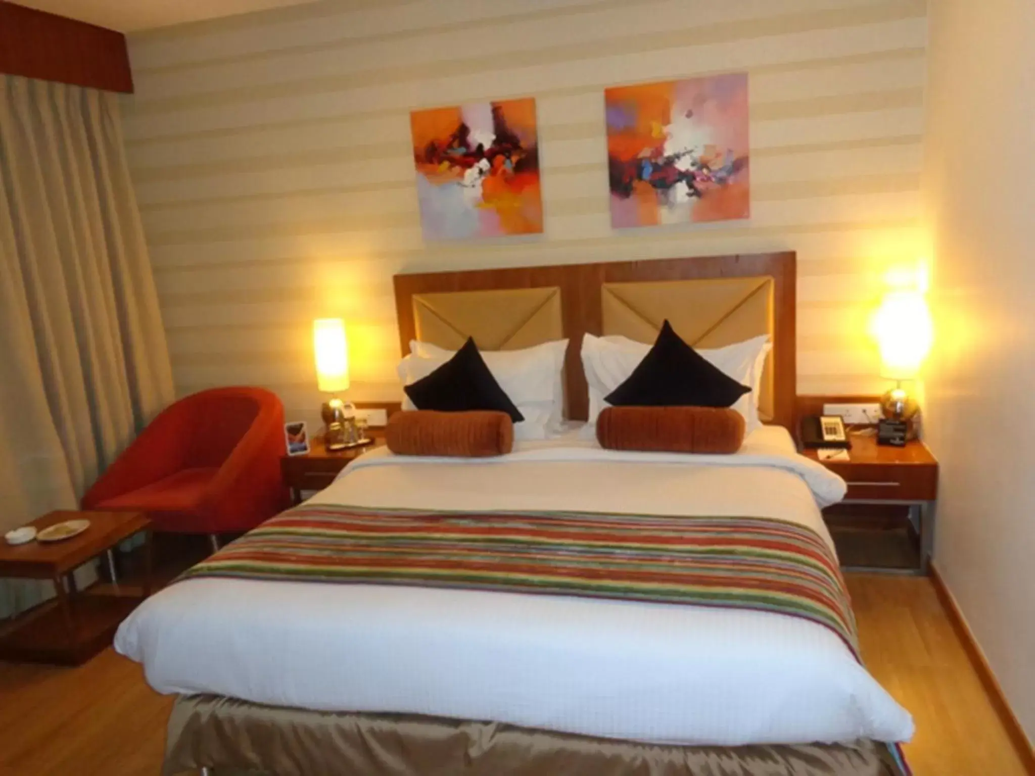 Photo of the whole room, Bed in Ramada Ahmedabad