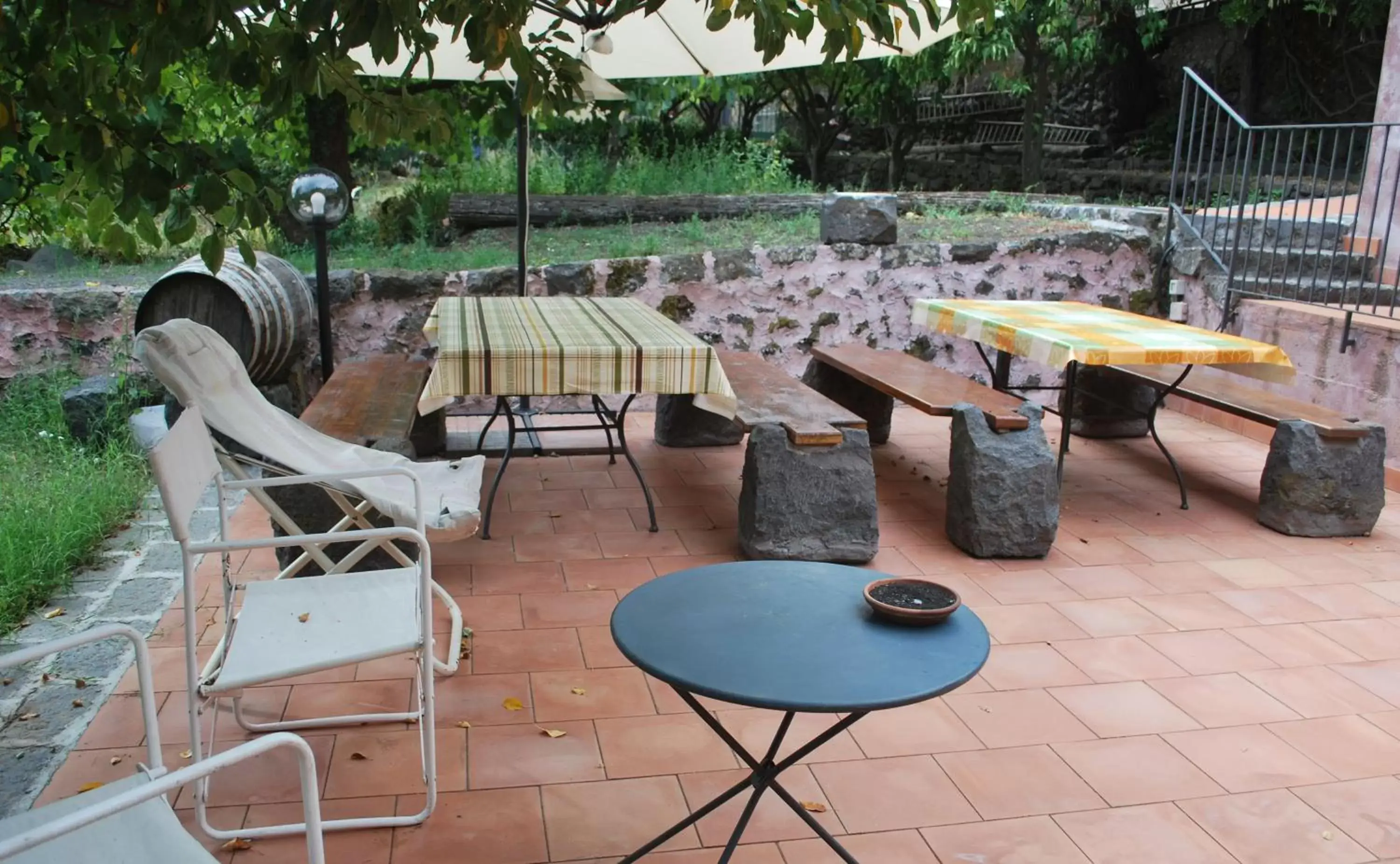 Patio in Case Zuccaro