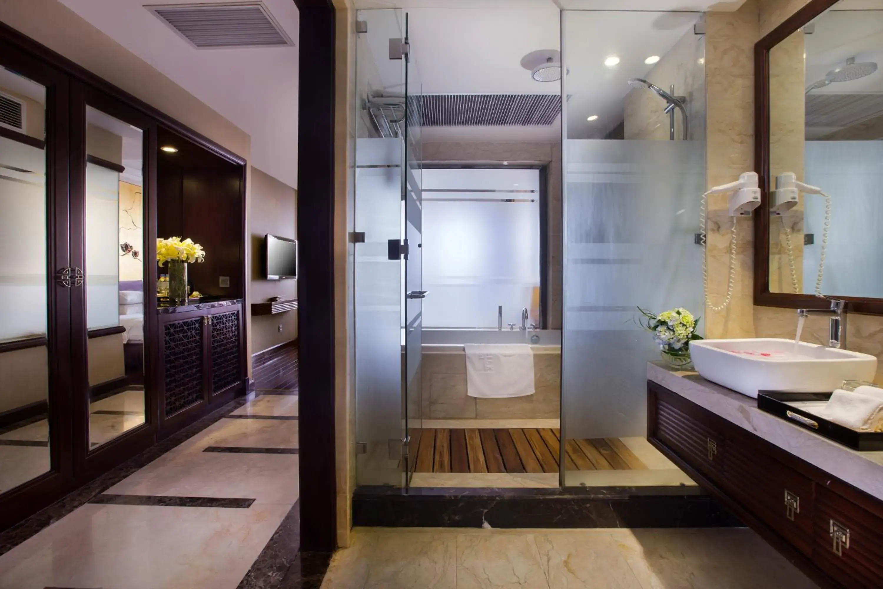 Shower, Bathroom in Golden Silk Boutique Hotel