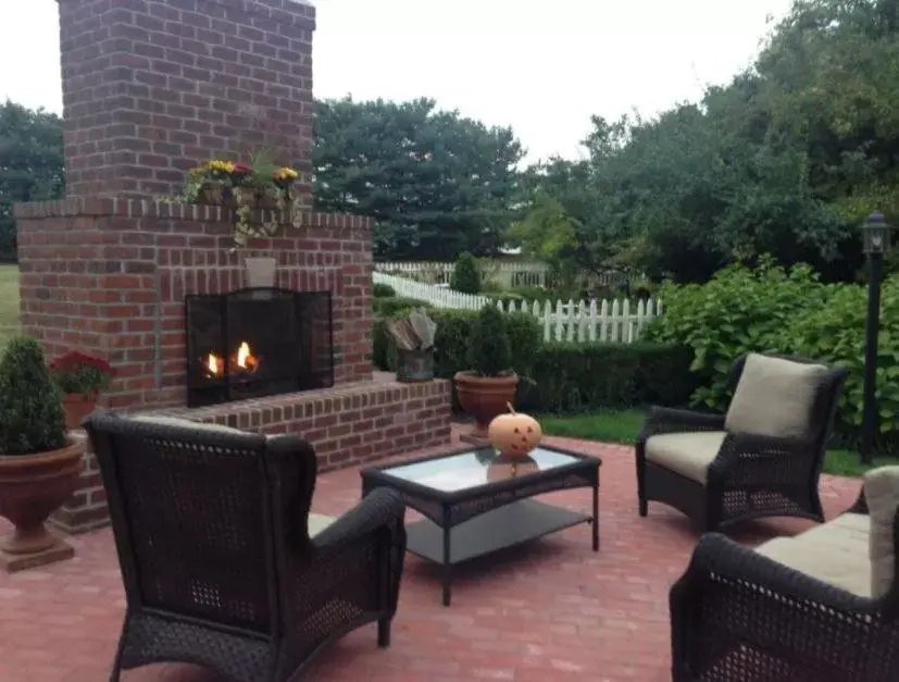 Patio in Kirkwood Inn