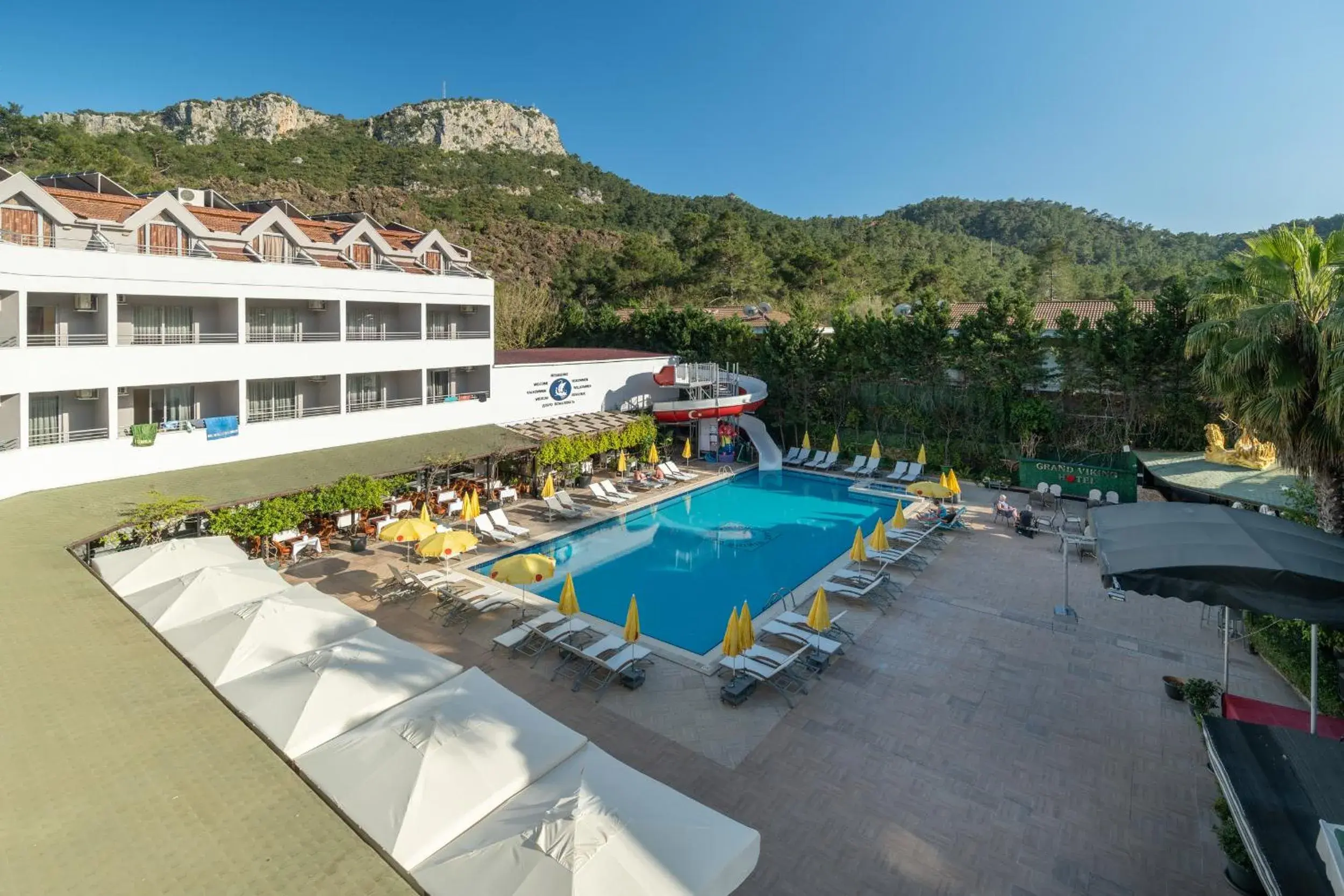 Mountain view, Pool View in Grand Viking Hotel