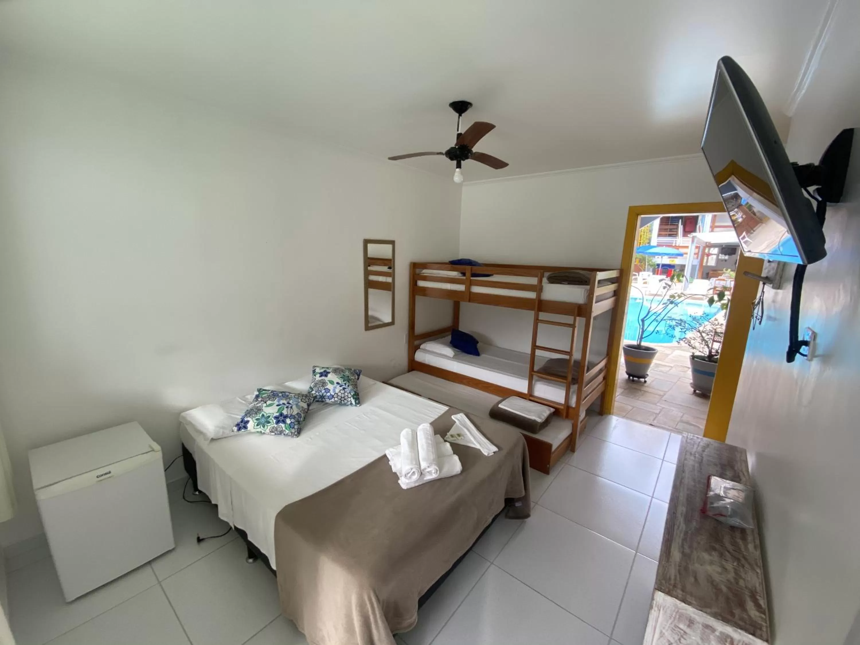 bunk bed, Bed in Hotel e Pousada Pouso54