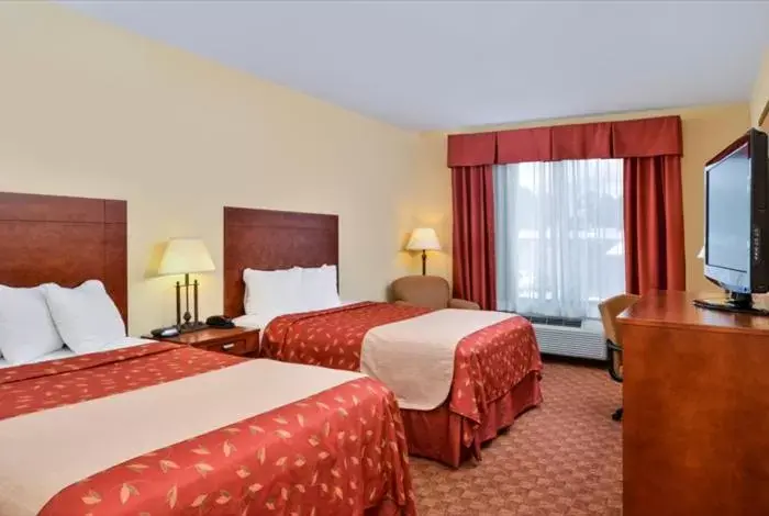 Bed in Americas Best Value Inn & Suites-Livingston