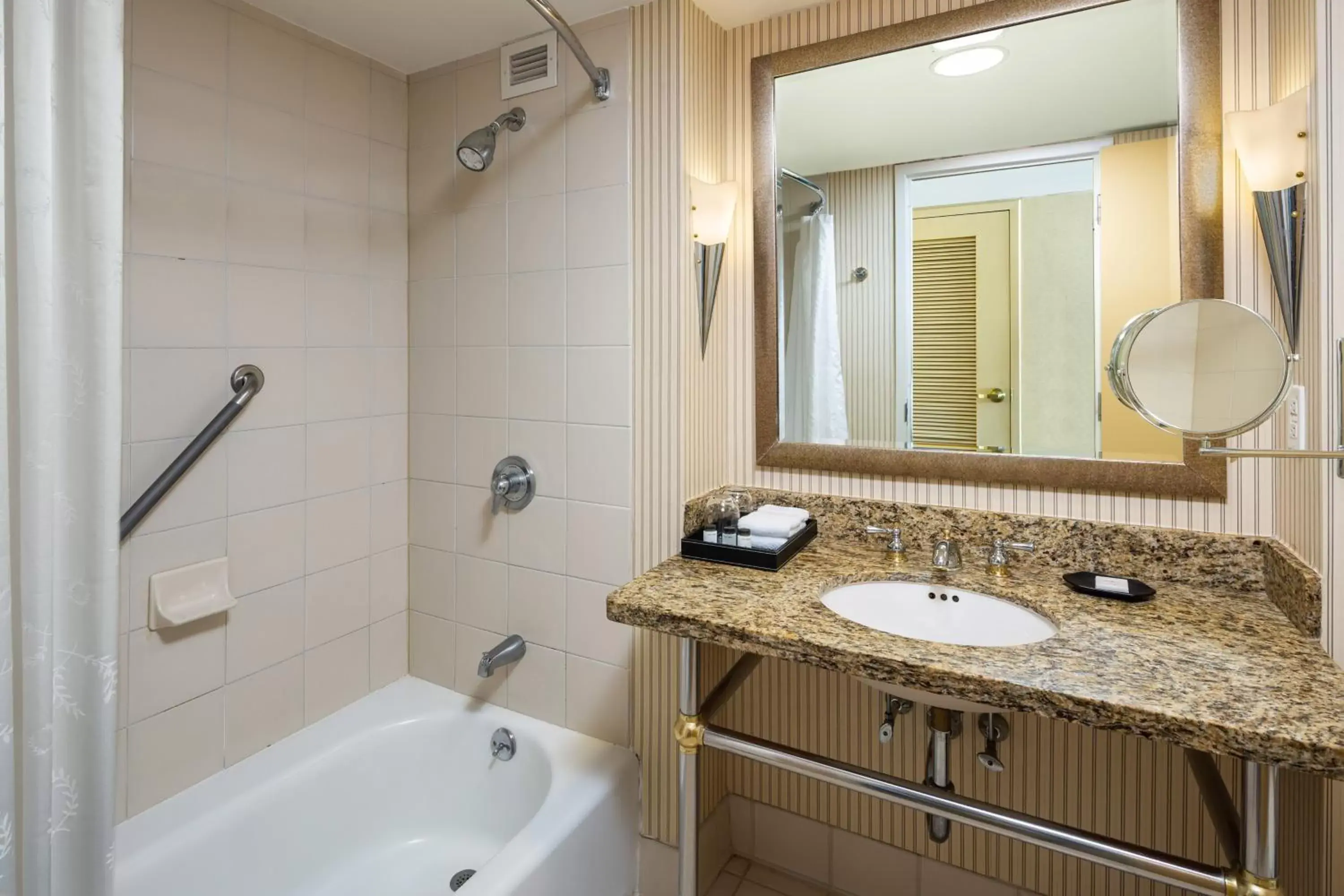 Bathroom in Sheraton Atlantic City Convention Center Hotel