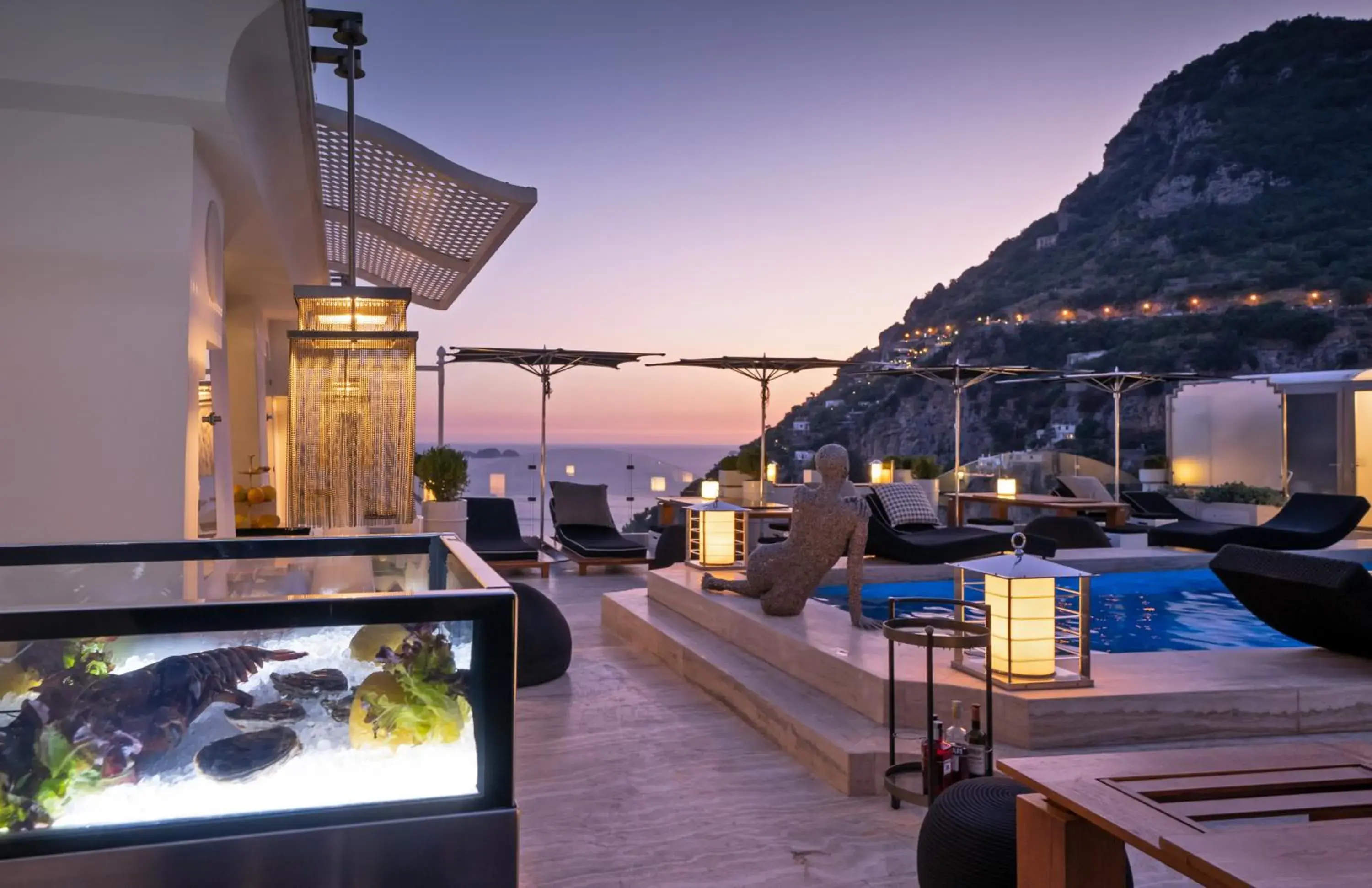 Dining area in Hotel Villa Franca