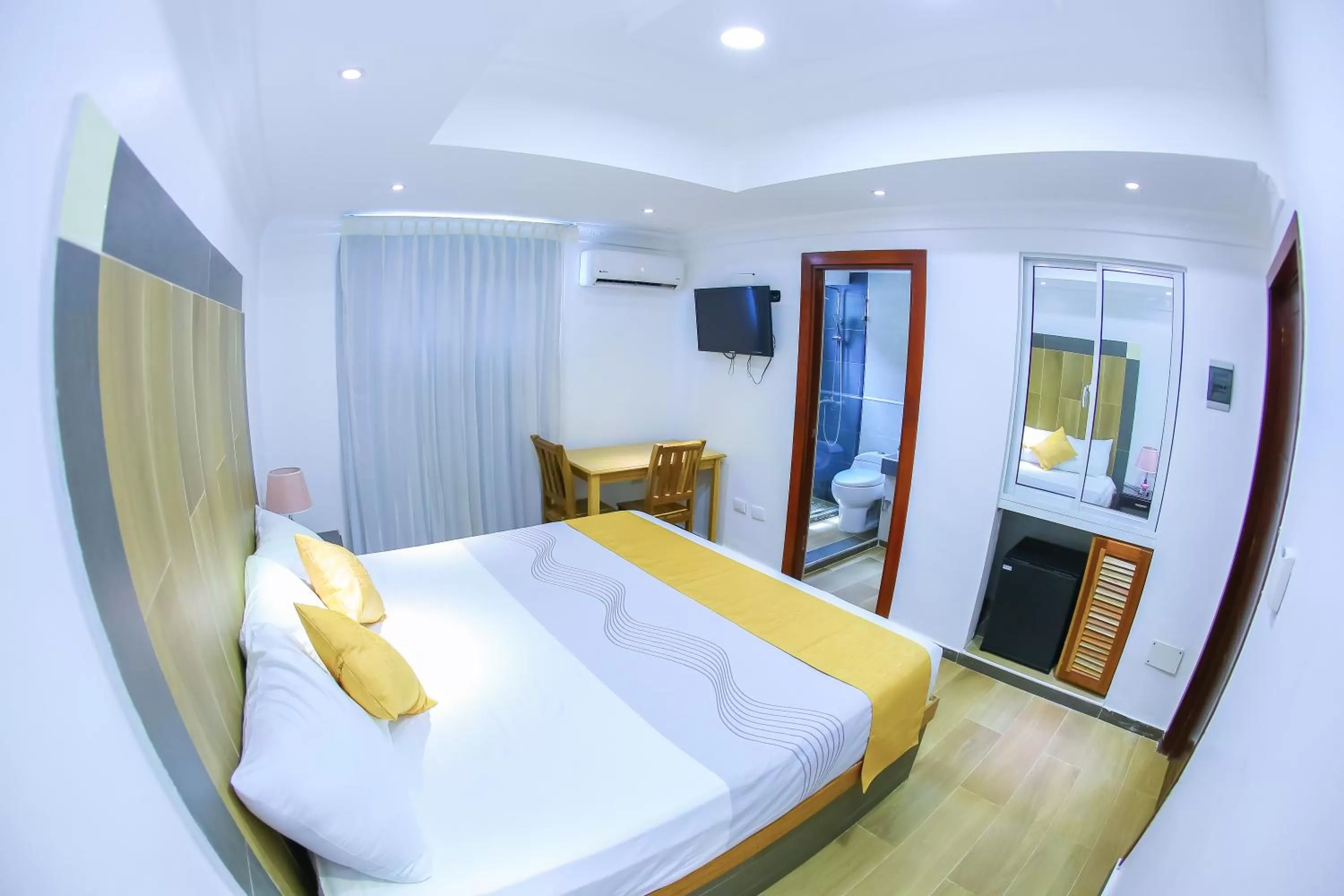 Bed in Hotel Vicentina