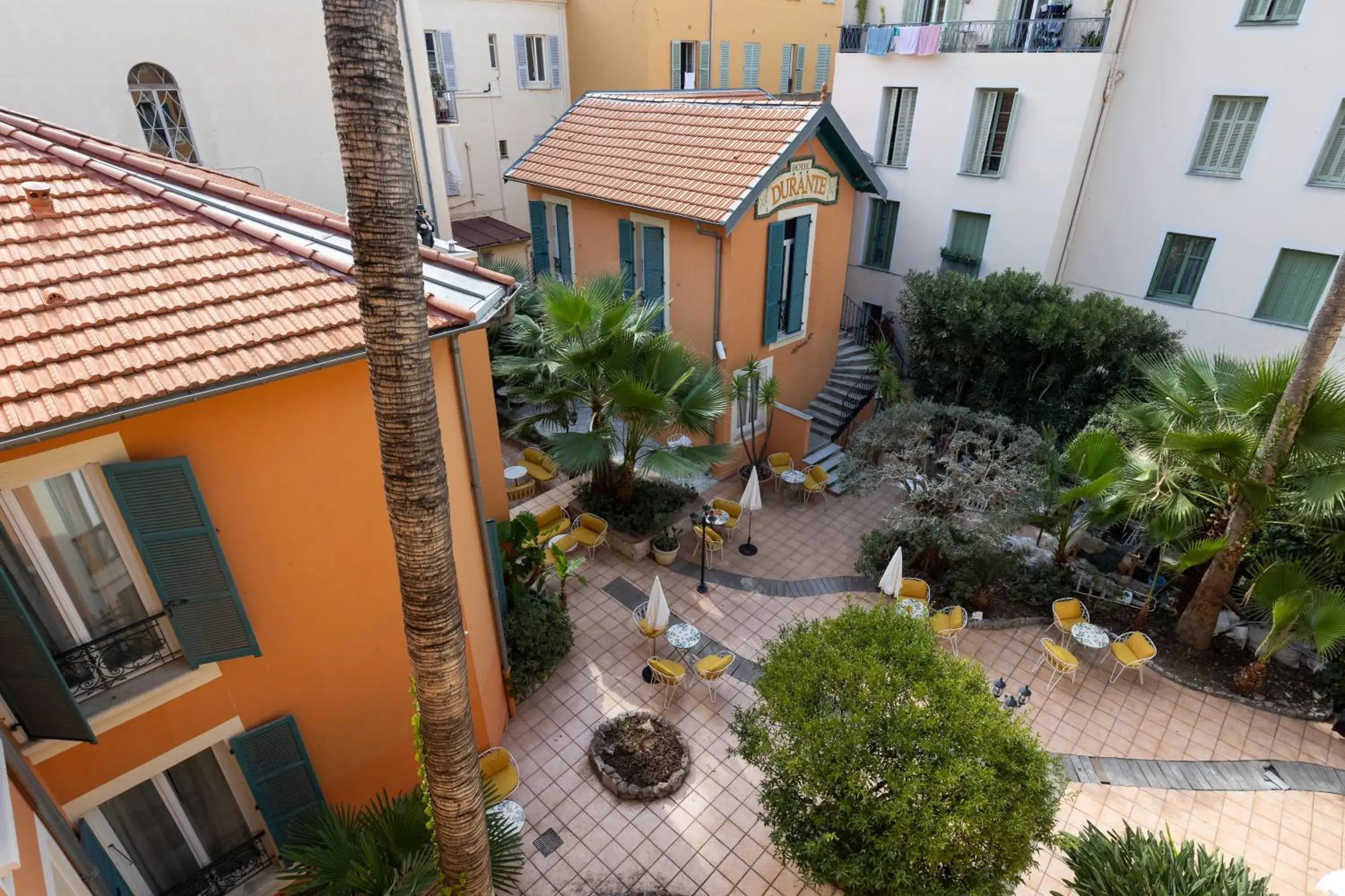 Garden view in Maison Durante