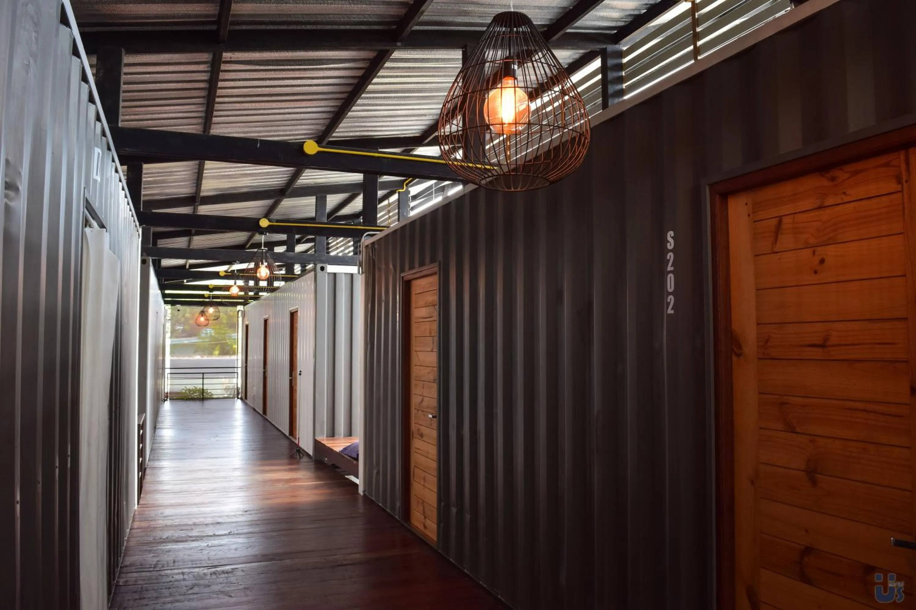 Balcony/Terrace in Us Hostel Samui