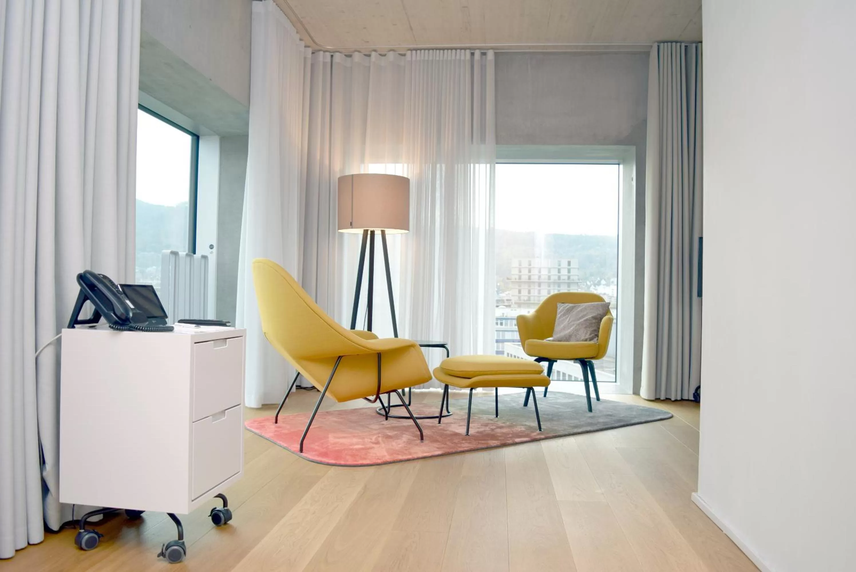 Communal lounge/ TV room in Placid Hotel Design & Lifestyle Zurich