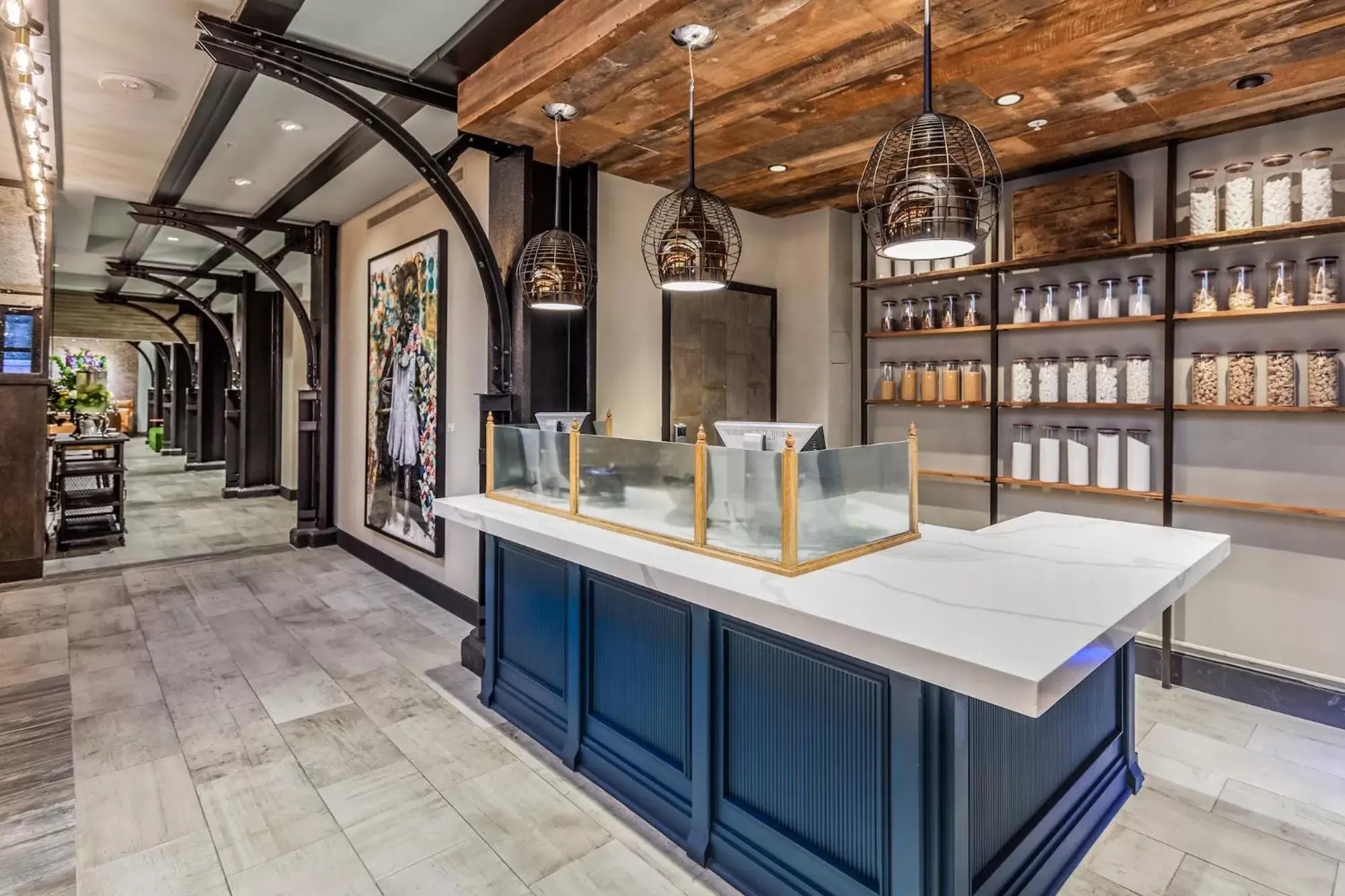 Lobby or reception in The Mercantile Hotel Lobby or reception in The Mercantile Hotel