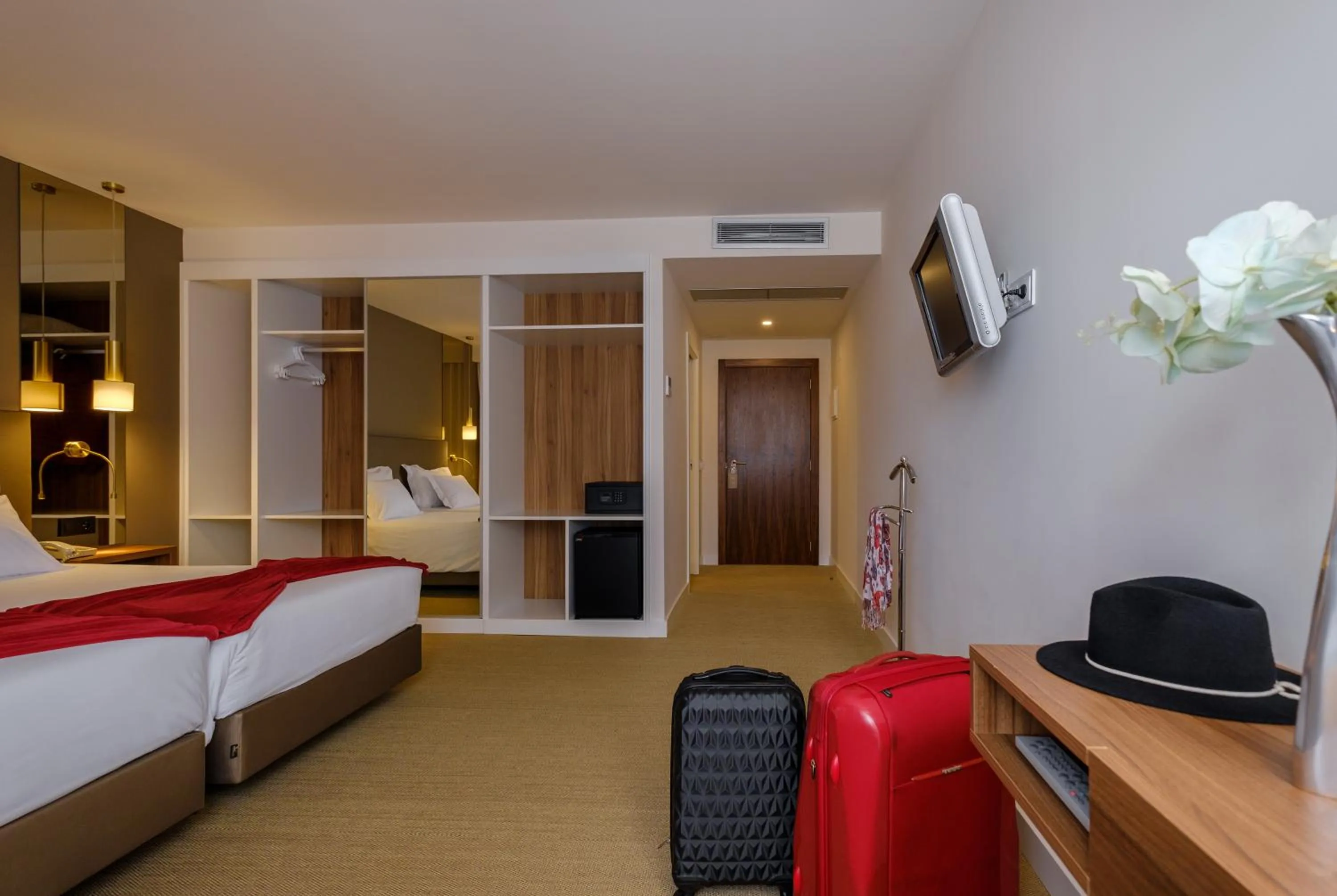 Photo of the whole room, Bed in Hotel Regina