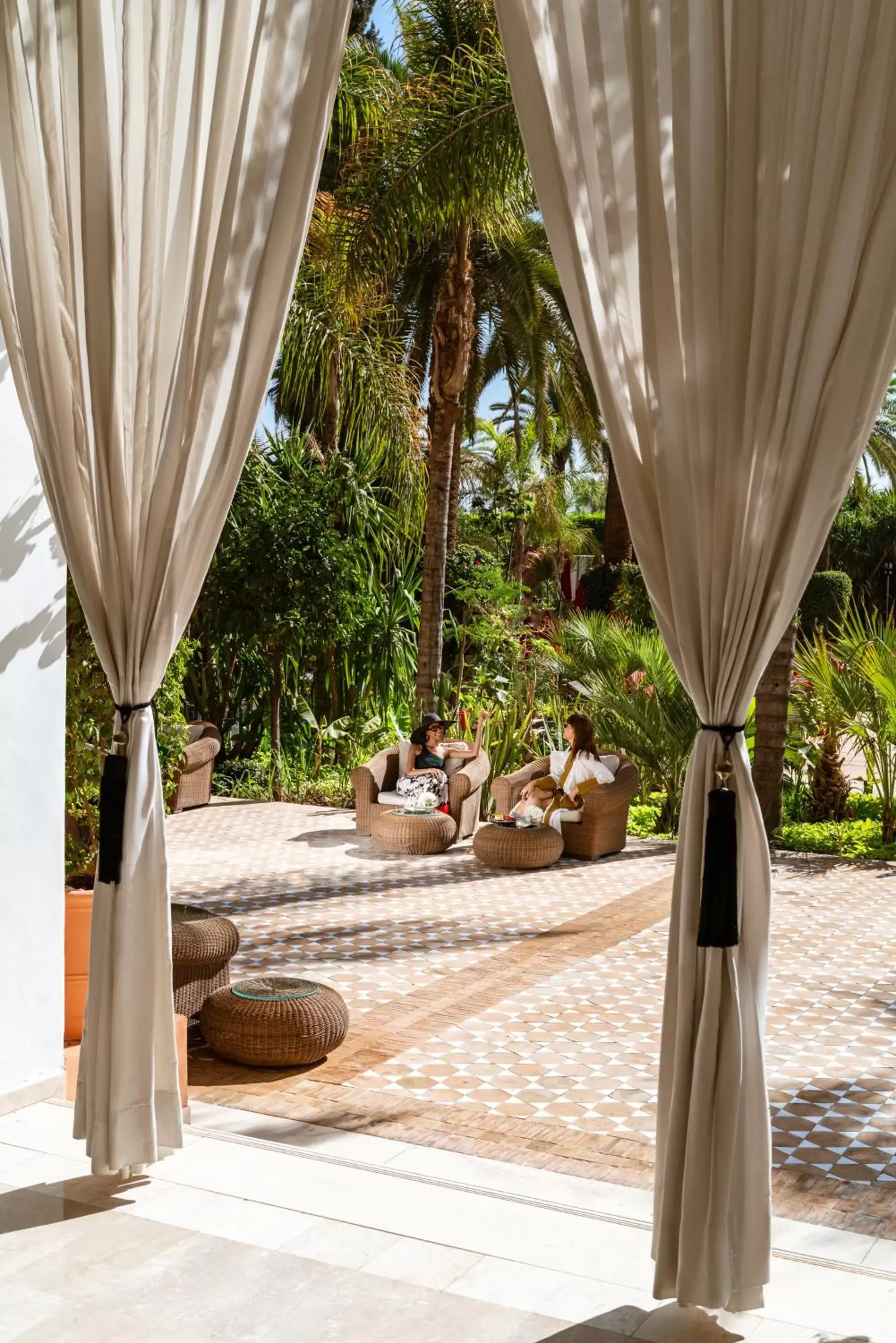Garden in Sofitel Marrakech Lounge and Spa