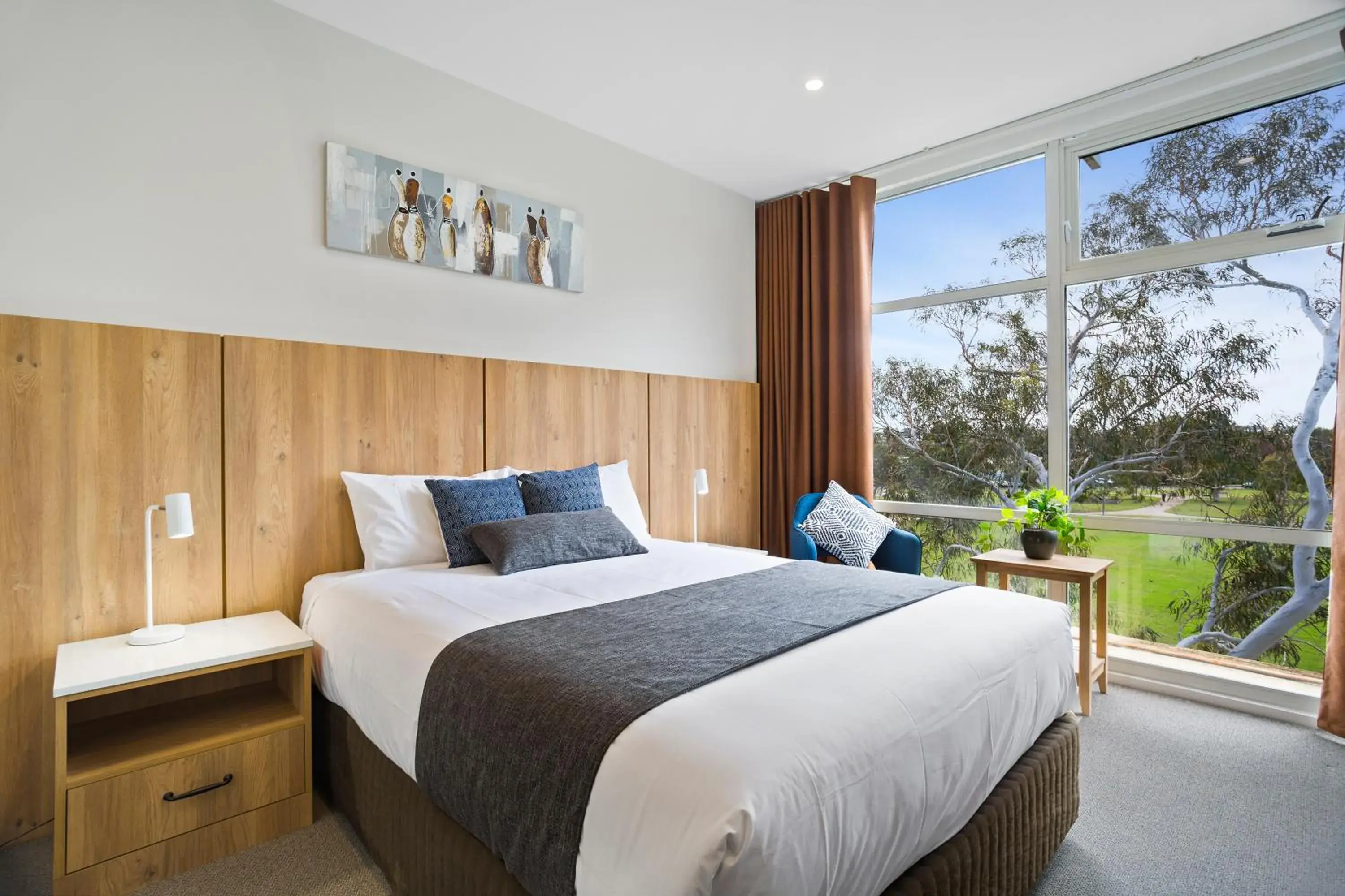 Bed in Parkside Motel Geelong Bed in Parkside Motel Geelong