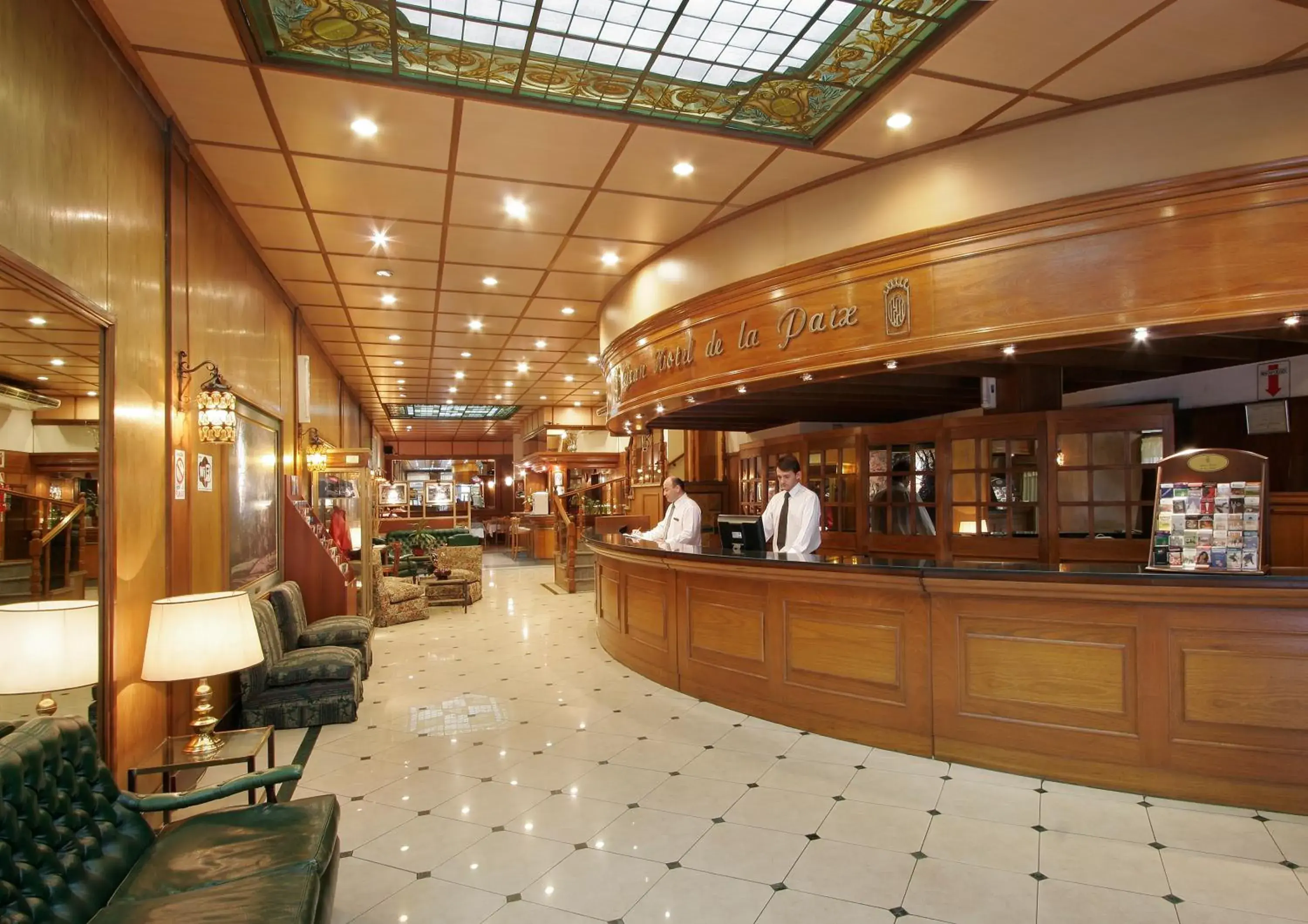 Lobby or reception in Gran Hotel De La Paix