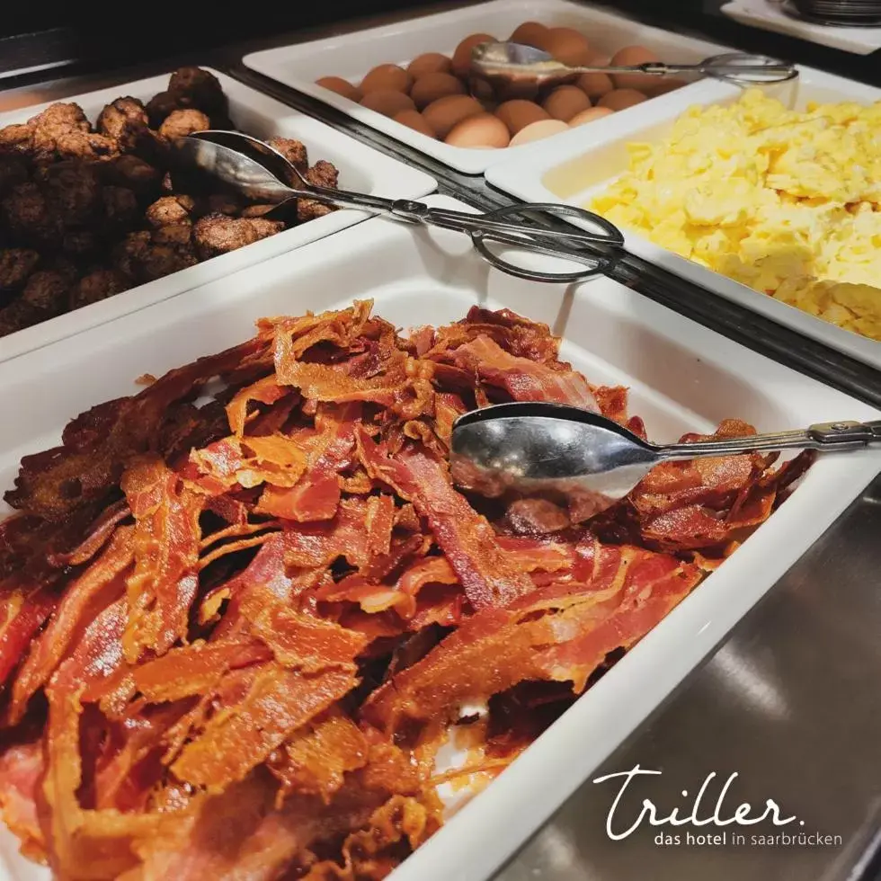 Buffet breakfast, Food in Hotel Am Triller - Hotel & Serviced Apartments