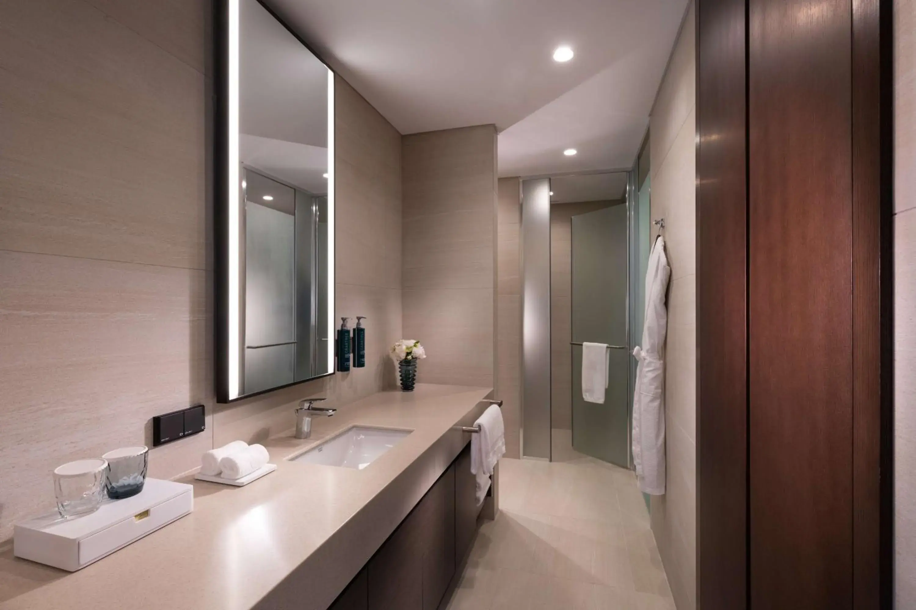 Bathroom in DoubleTree By Hilton Seoul Pangyo Residences