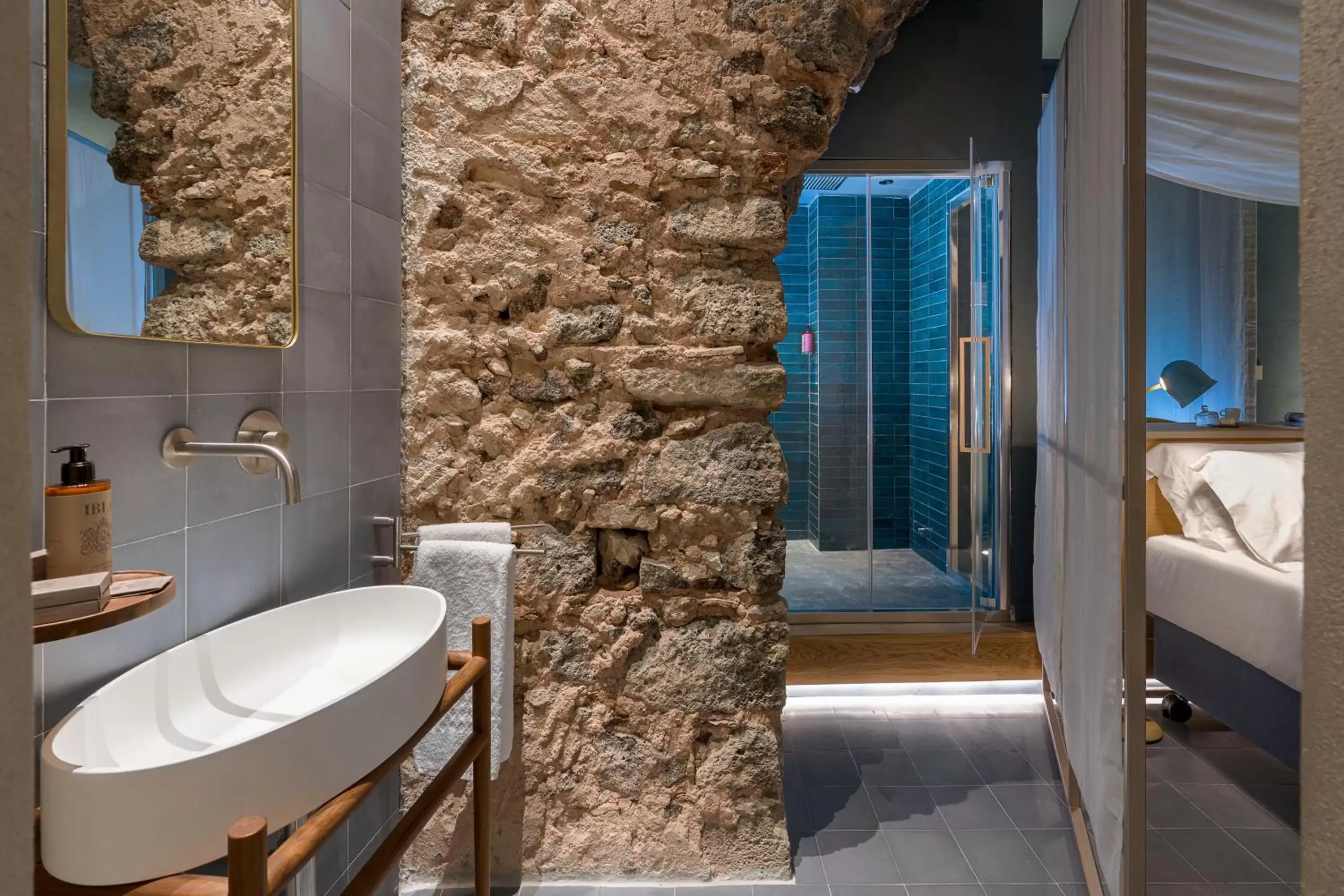 Shower, Bathroom in BASTIÒ PRIVATE SUITES