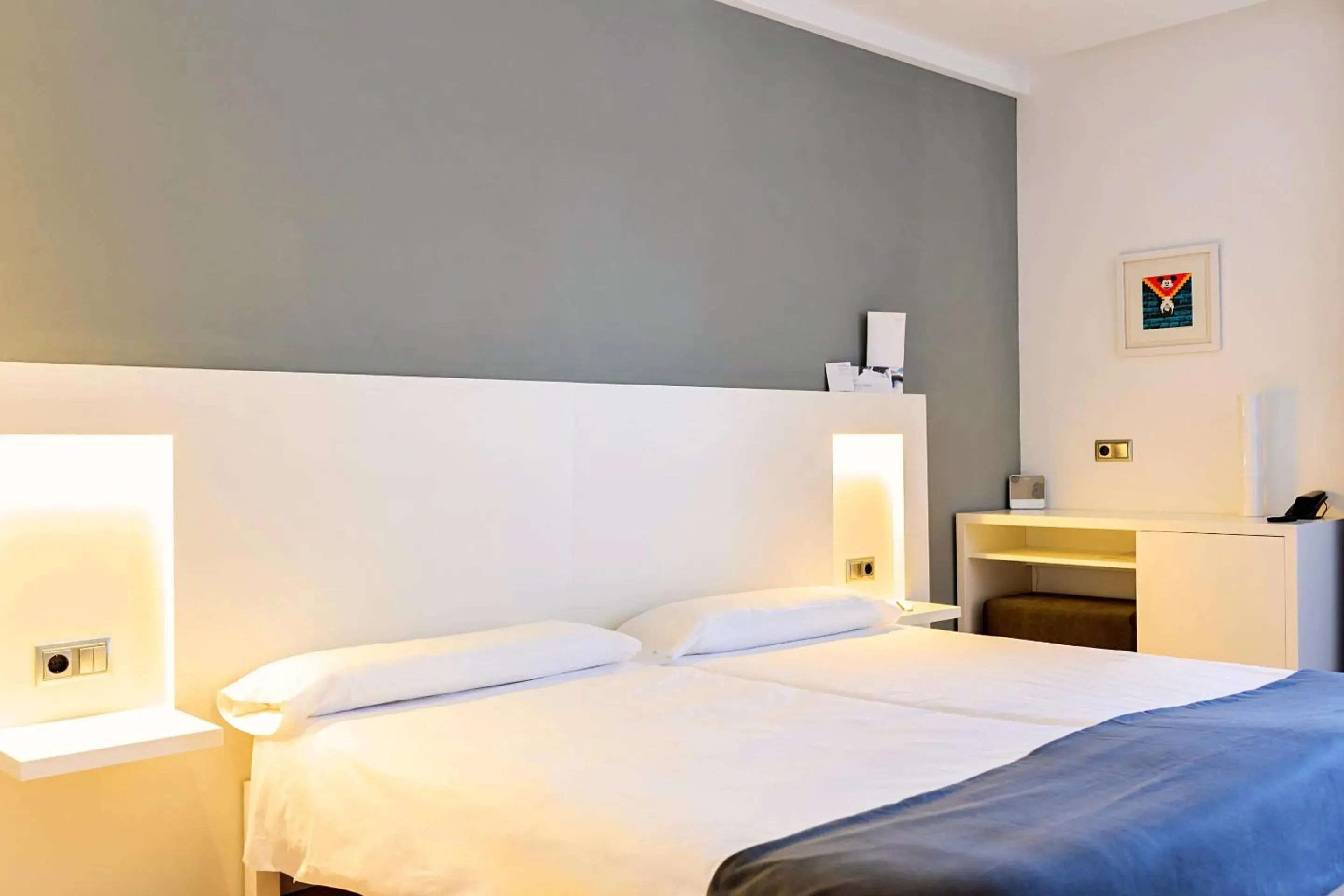 Bed in Mar Calma Hotel