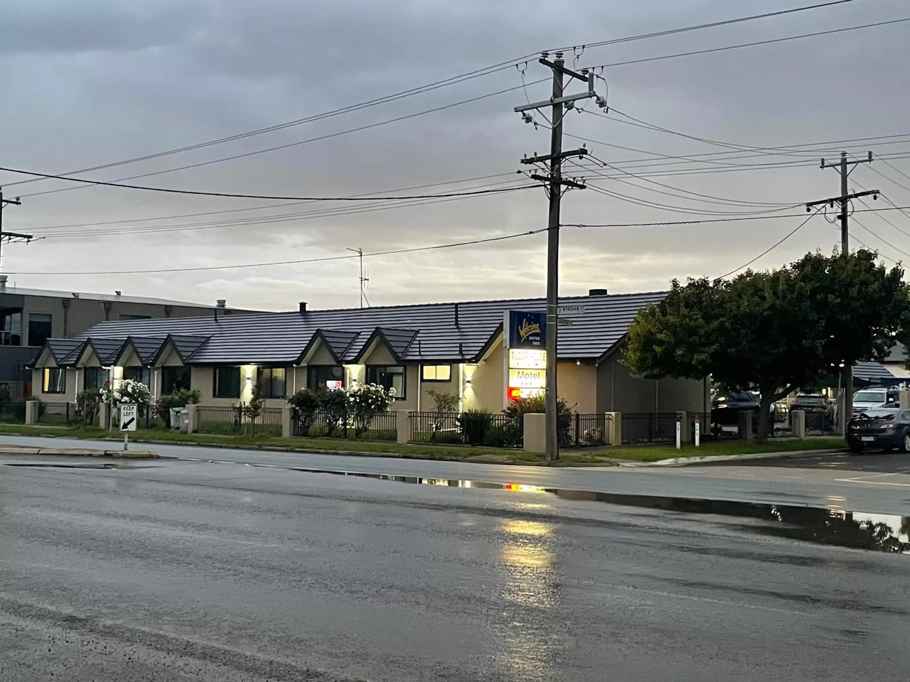 Property Building in Tudor House Motel