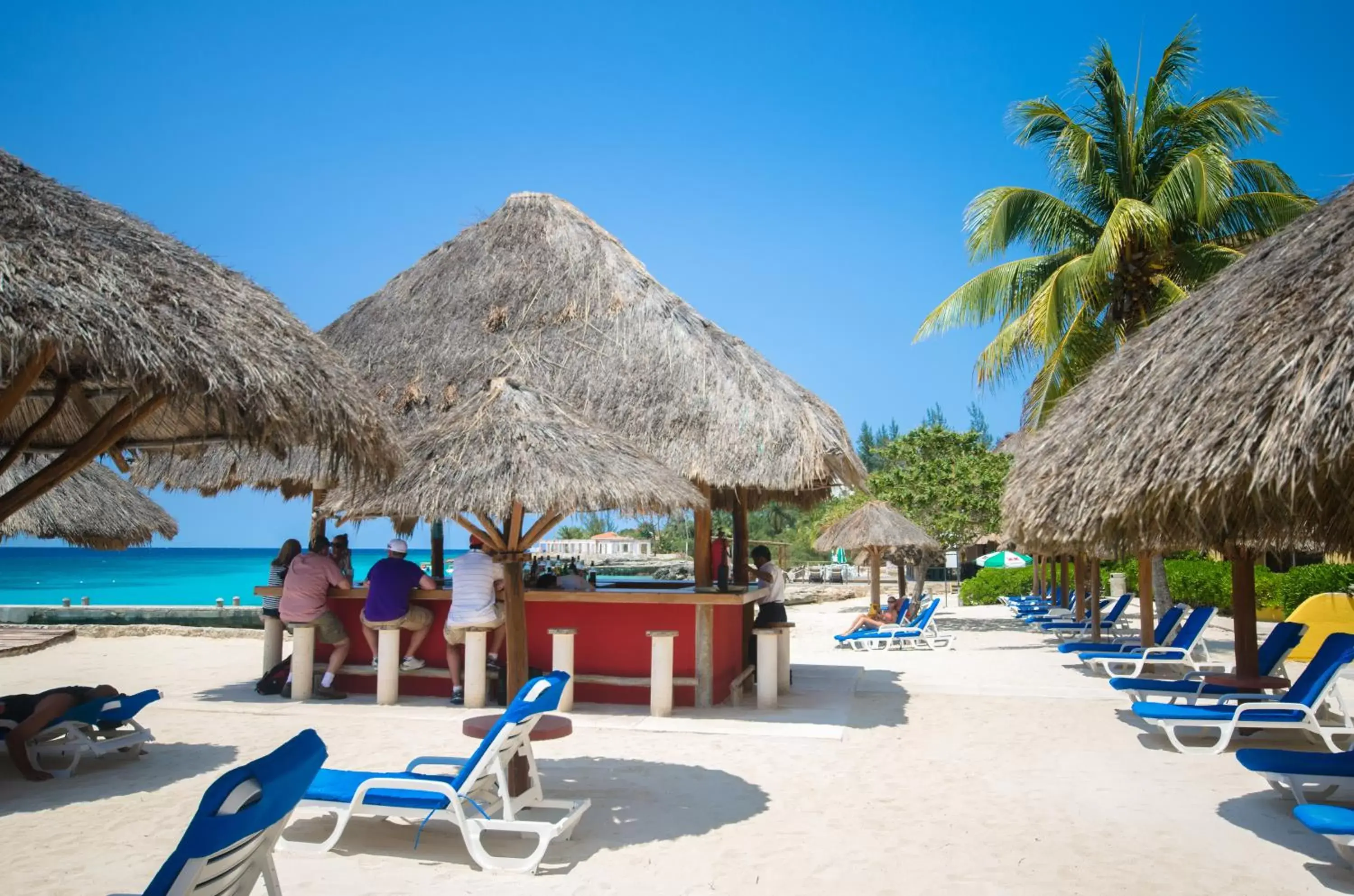 Restaurant/places to eat, Beach in Playa Azul Cozumel