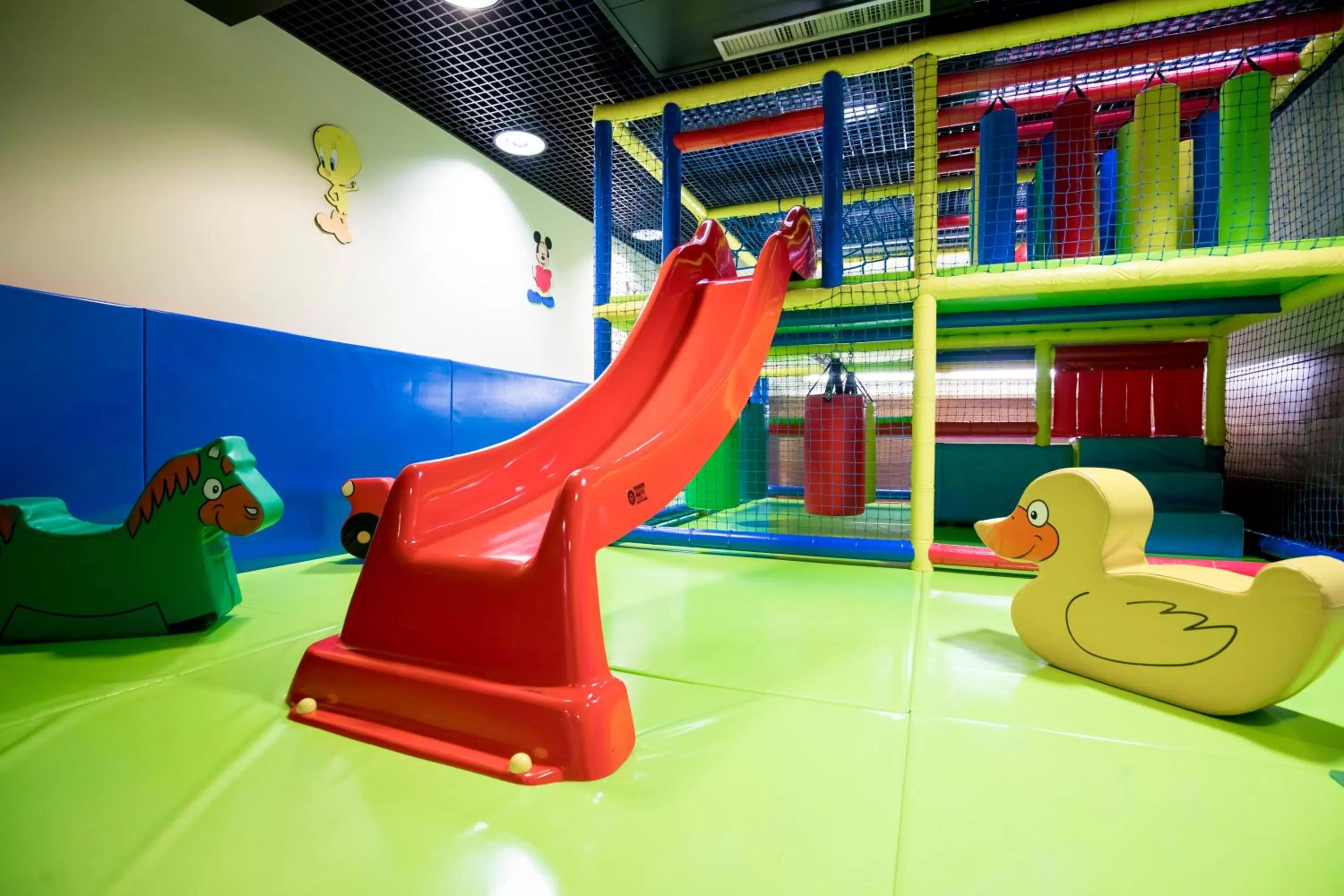 Children play ground in Font D'Argent Canillo