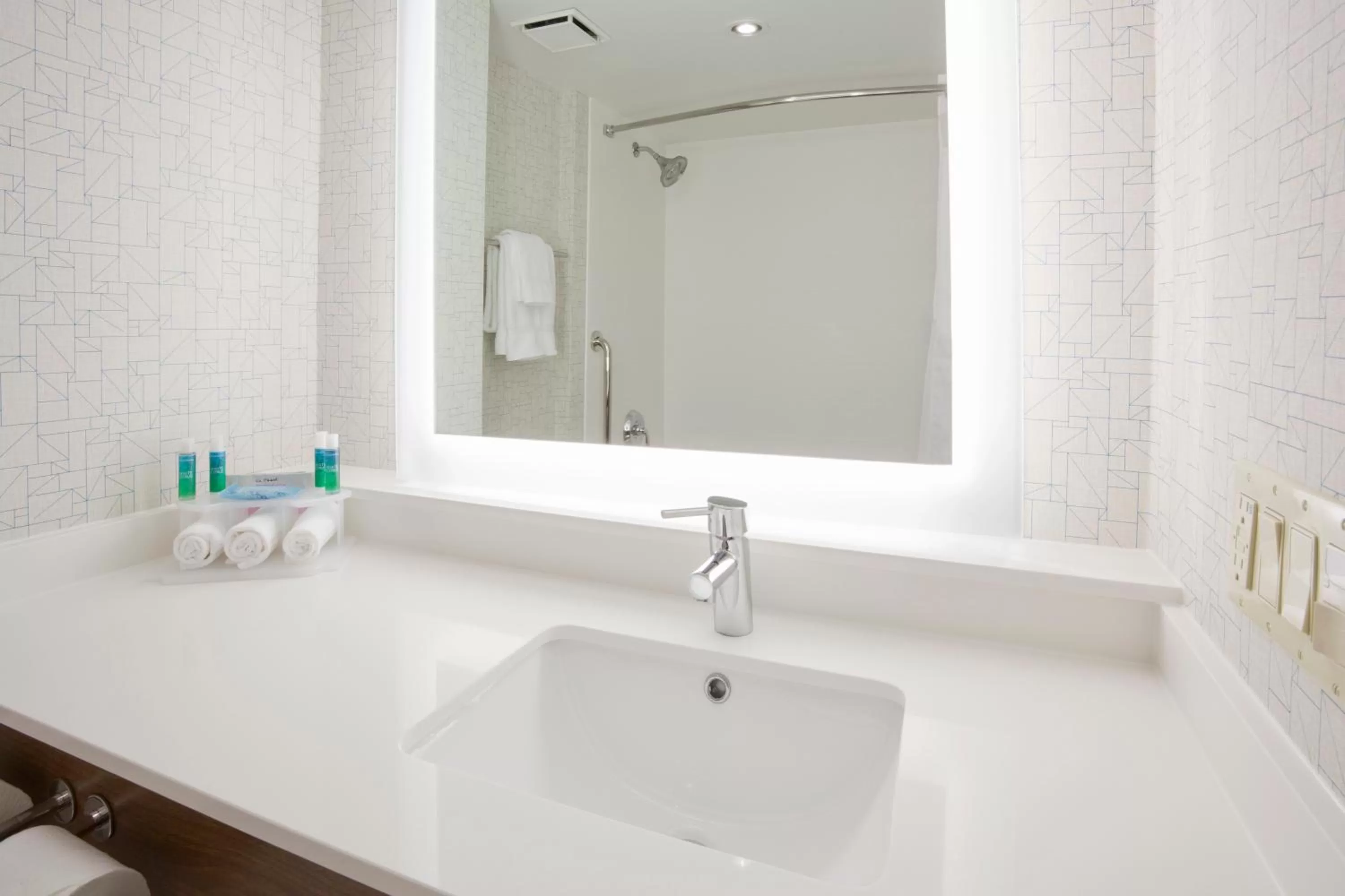 Bathroom in Holiday Inn Express Roseville-St. Paul by IHG