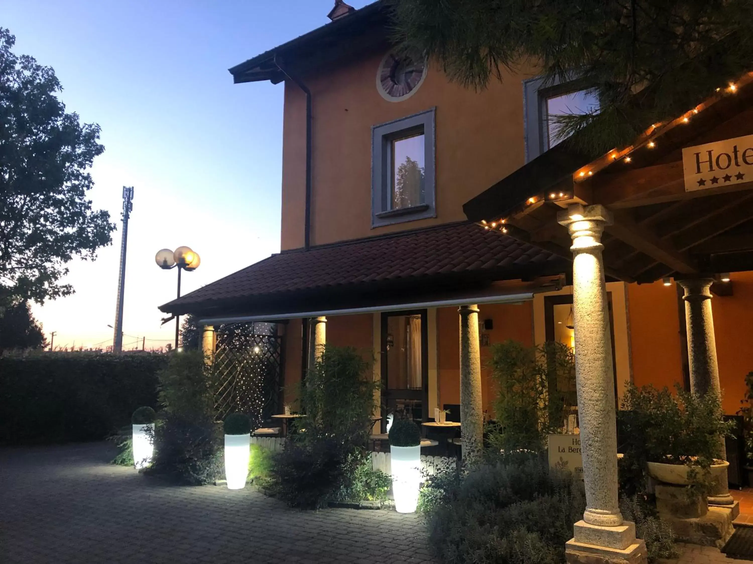 Facade/entrance in La Bergamina Hotel & Restaurant