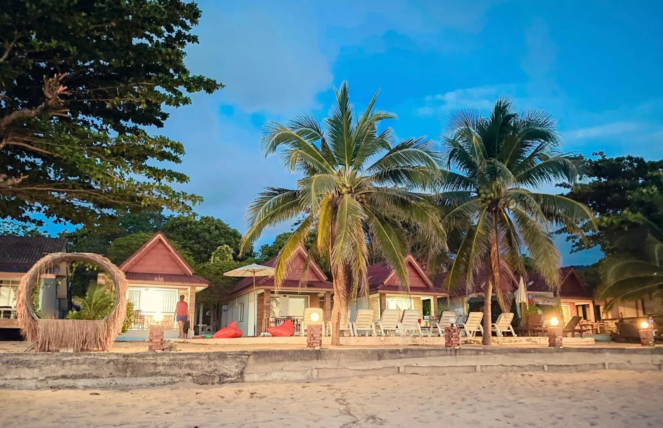 Beach, Property Building in Lanta Paradise Beach Resort