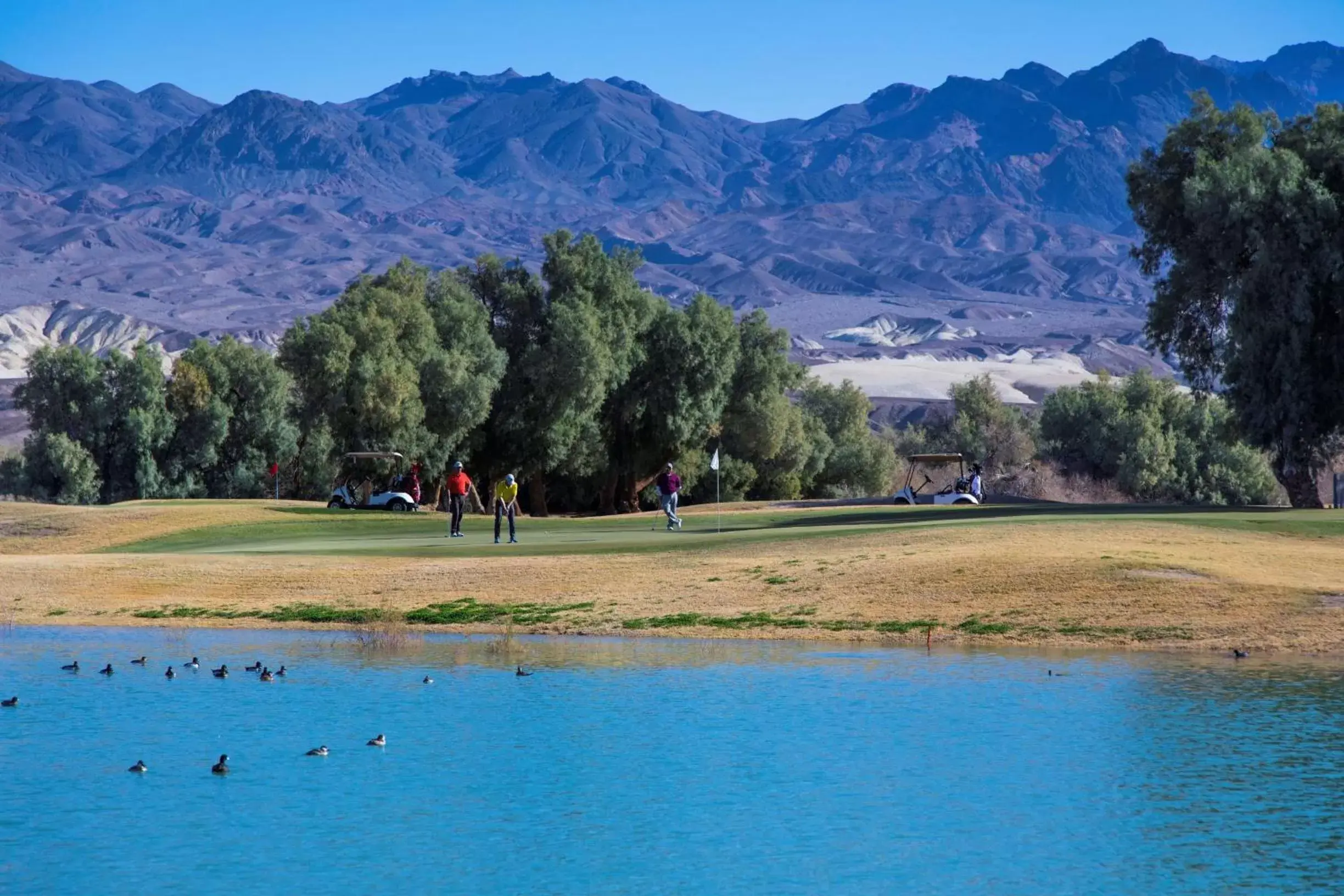 Golfcourse in The Inn at Death Valley