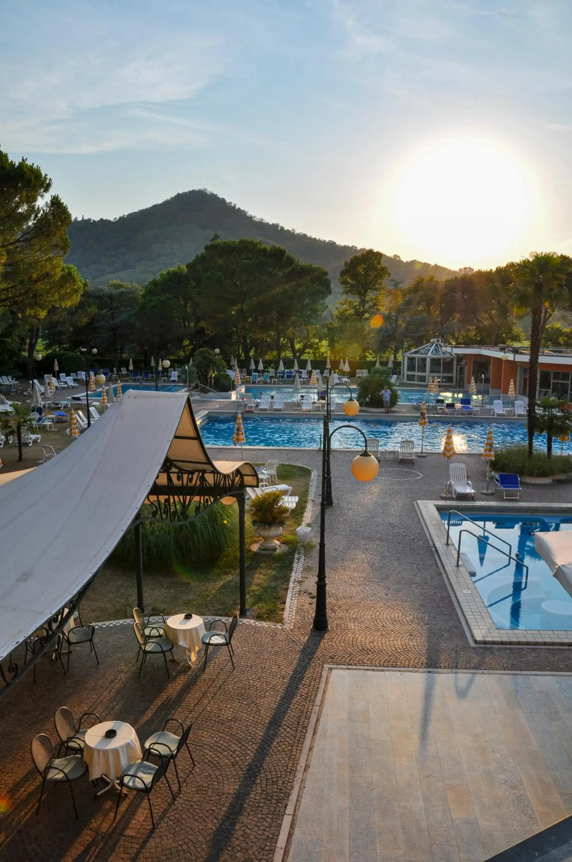 Pool view, Swimming Pool in Apollo Terme Hotel