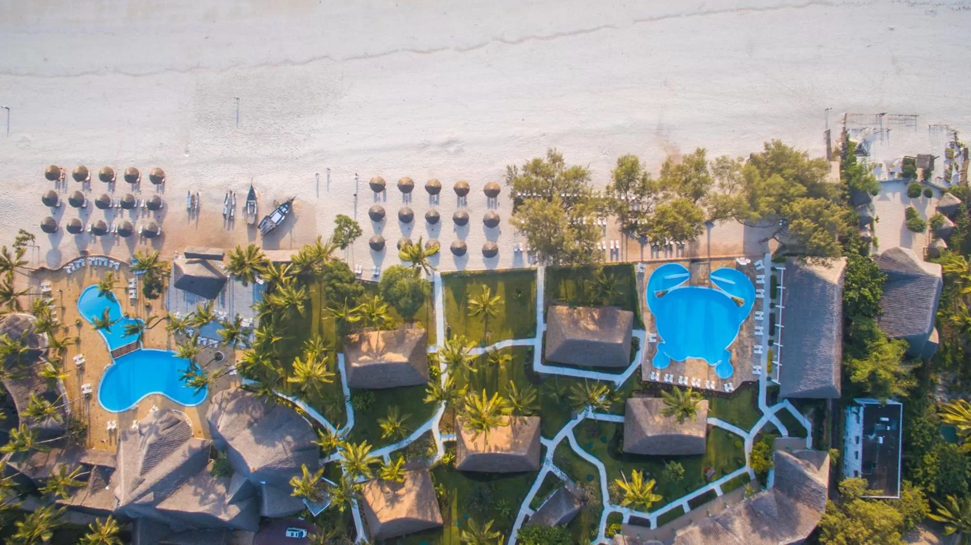 Bird's eye view in Kiwengwa Beach Resort