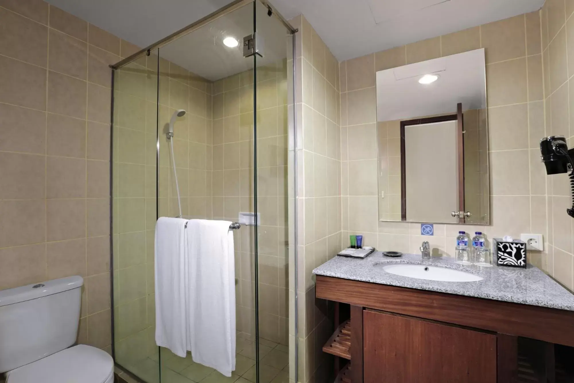 Bathroom in Grand Dafam Ancol Jakarta