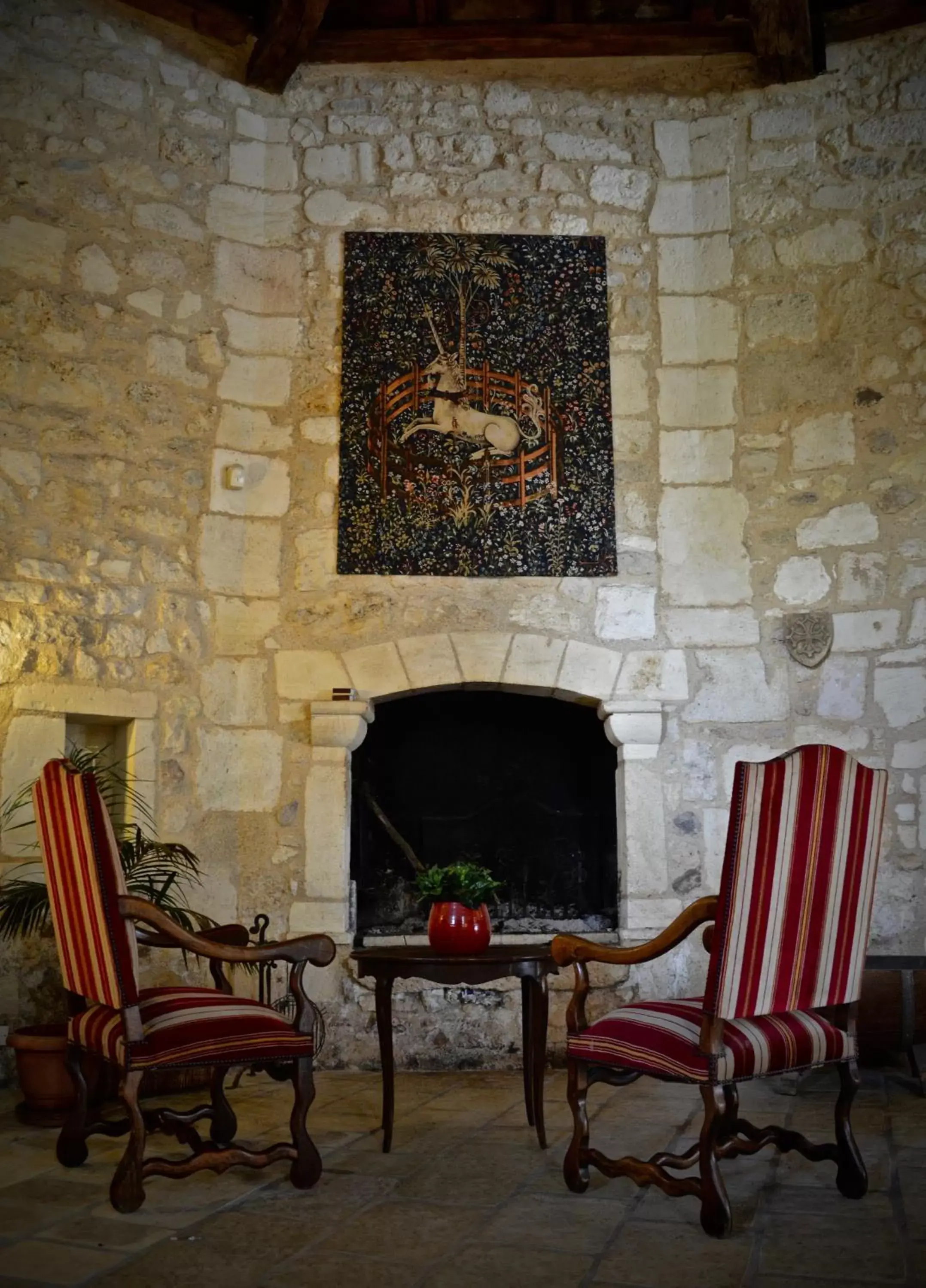 Communal lounge/ TV room, Seating Area in Chateau de la Vieille Chapelle