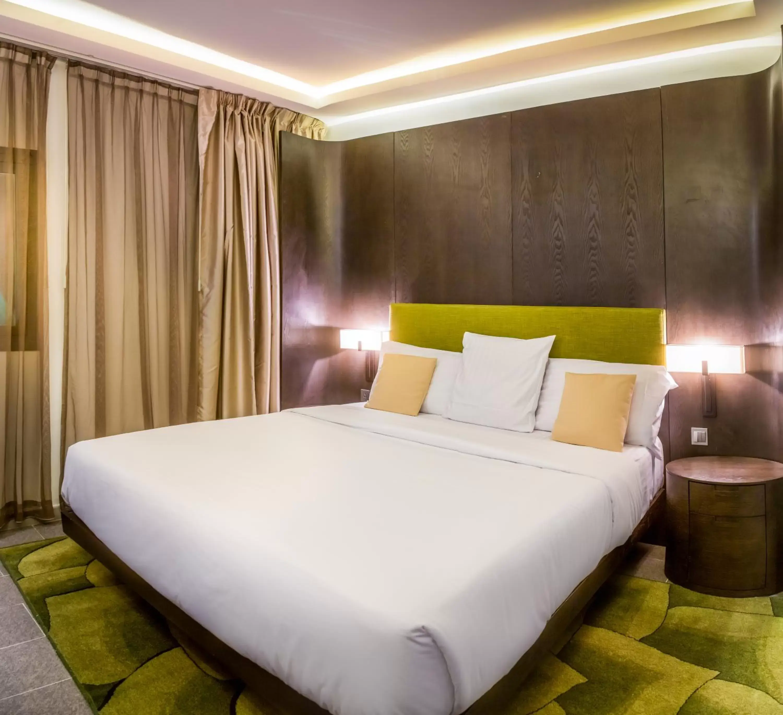 Bedroom, Bed in Azalaï Hôtel Nouakchott Bedroom, Bed in Azalaï Hôtel Nouakchott