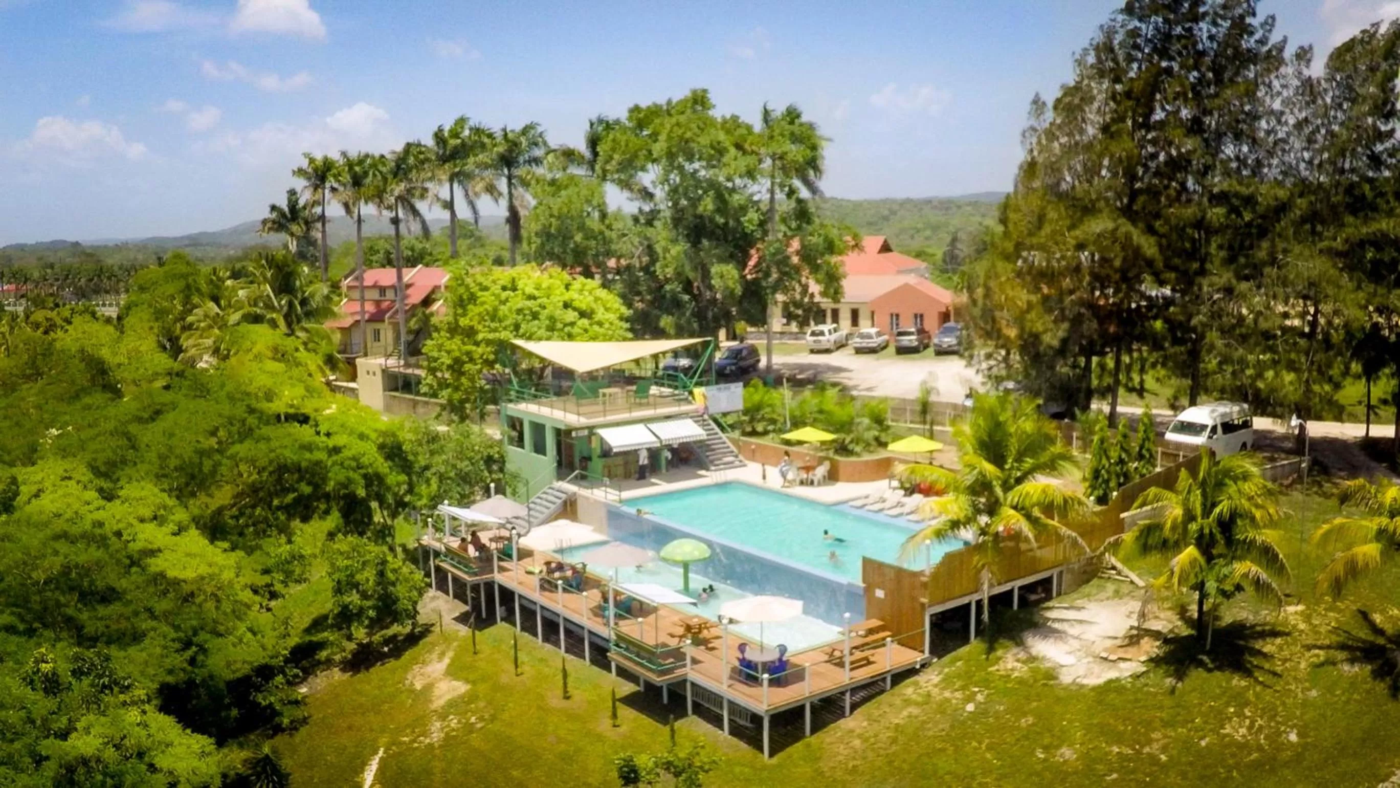 Bird's eye view in Rumors Resort Hotel