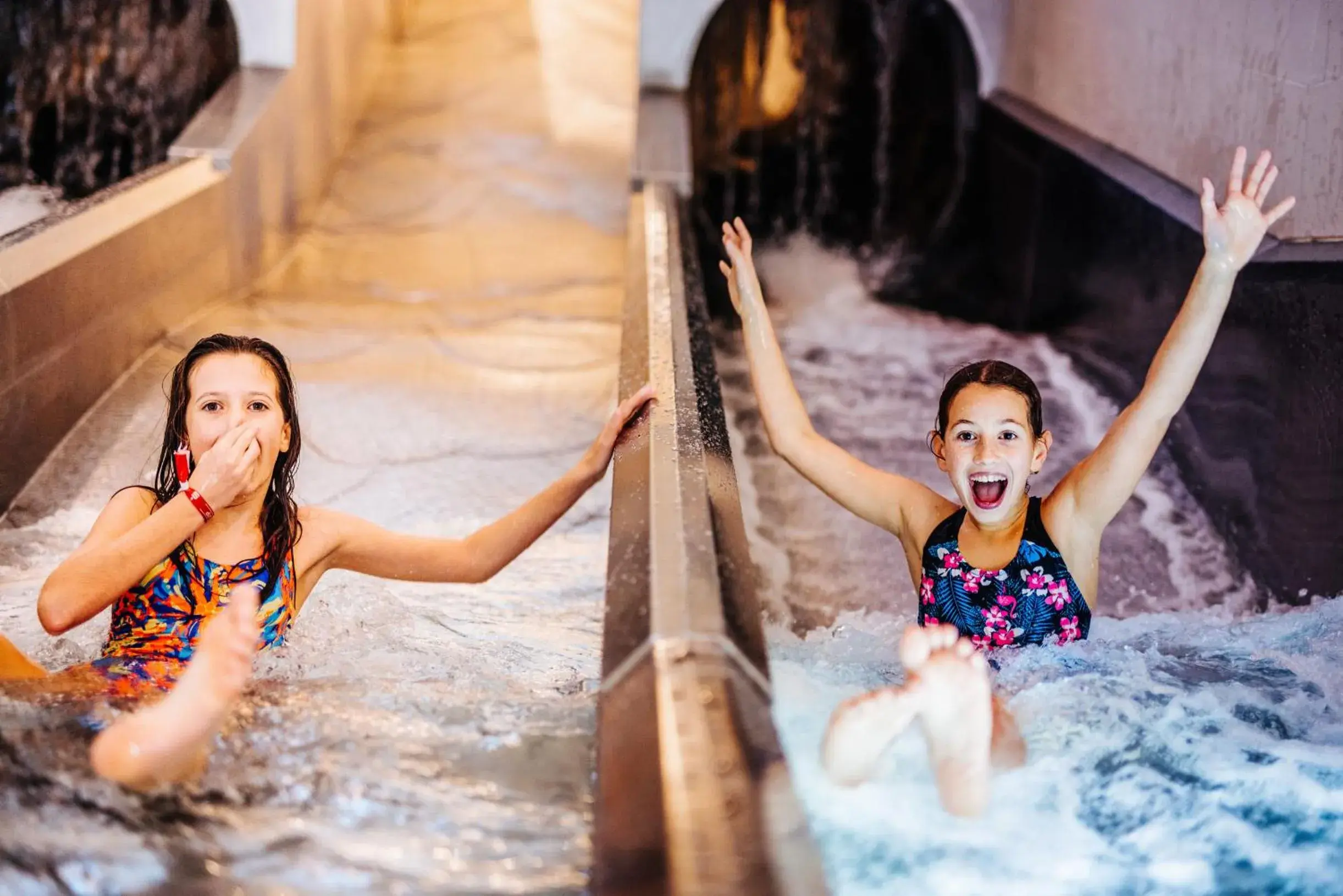 Swimming pool, Children in Thermenhotel Karawankenhof