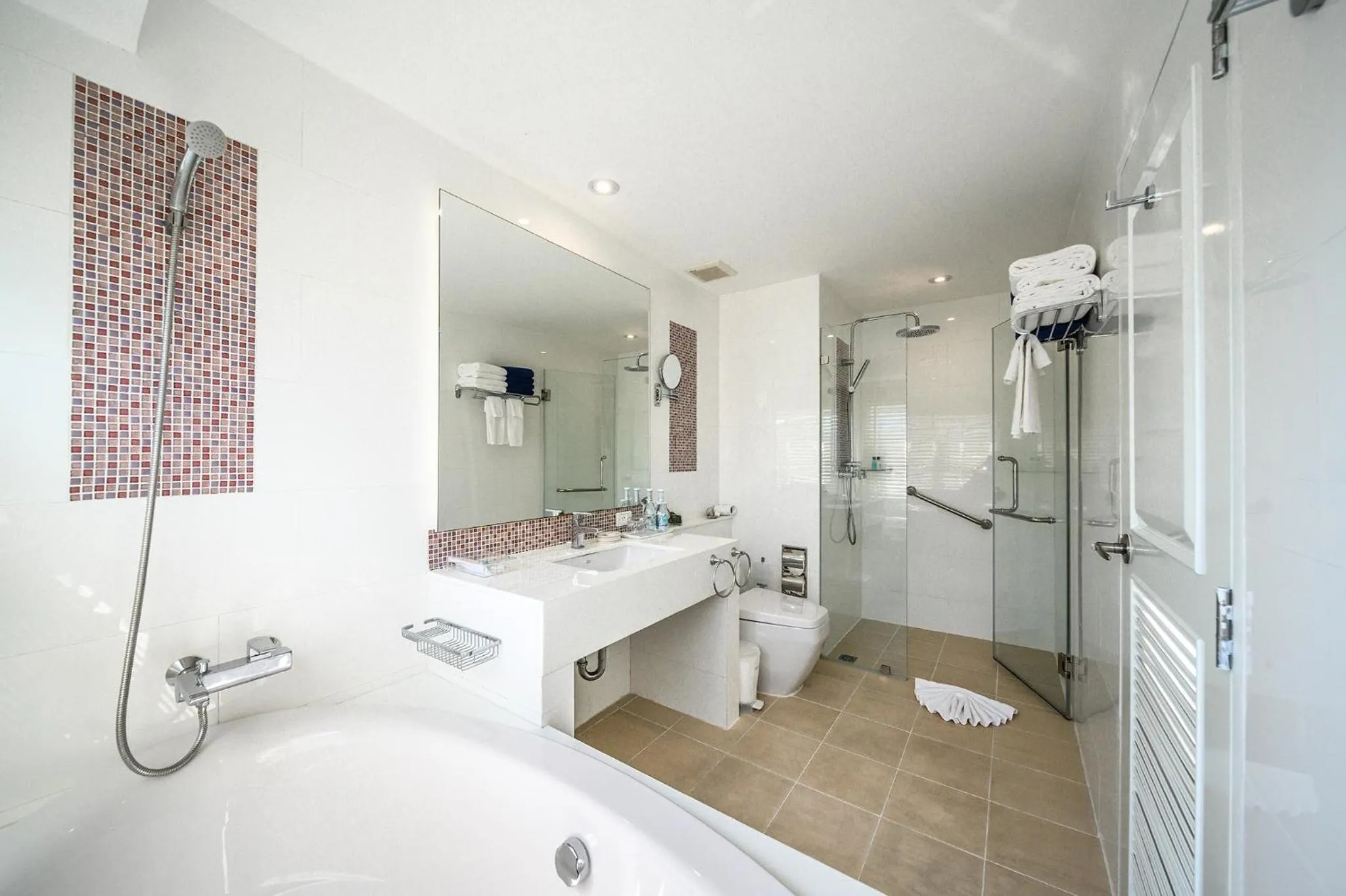 Bathroom in Andaman Beach Suites Hotel, Patong Phuket