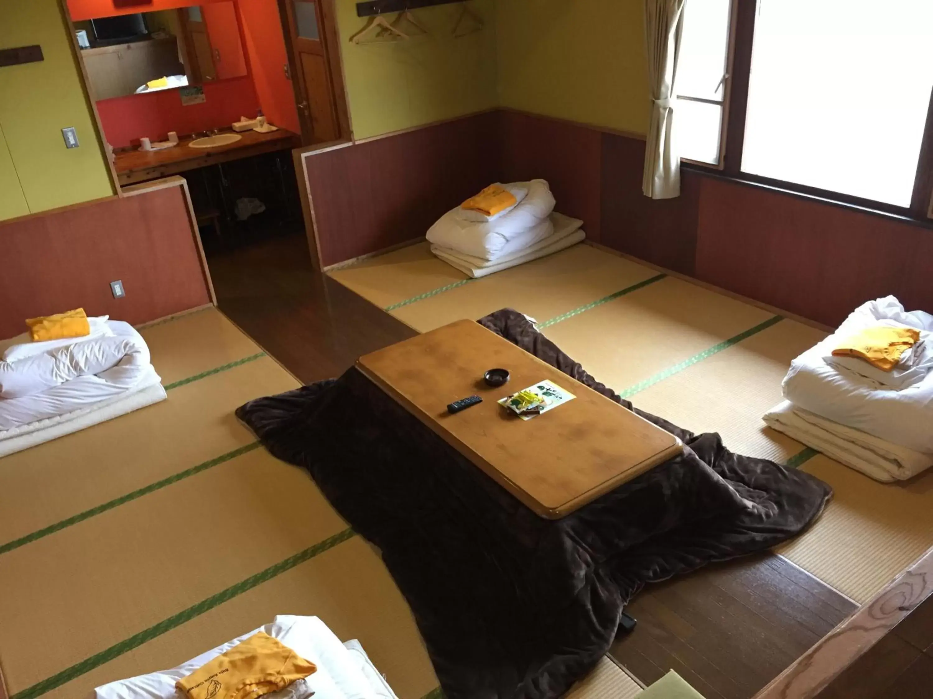 Photo of the whole room, Bed in Kuju Kogen Cottage