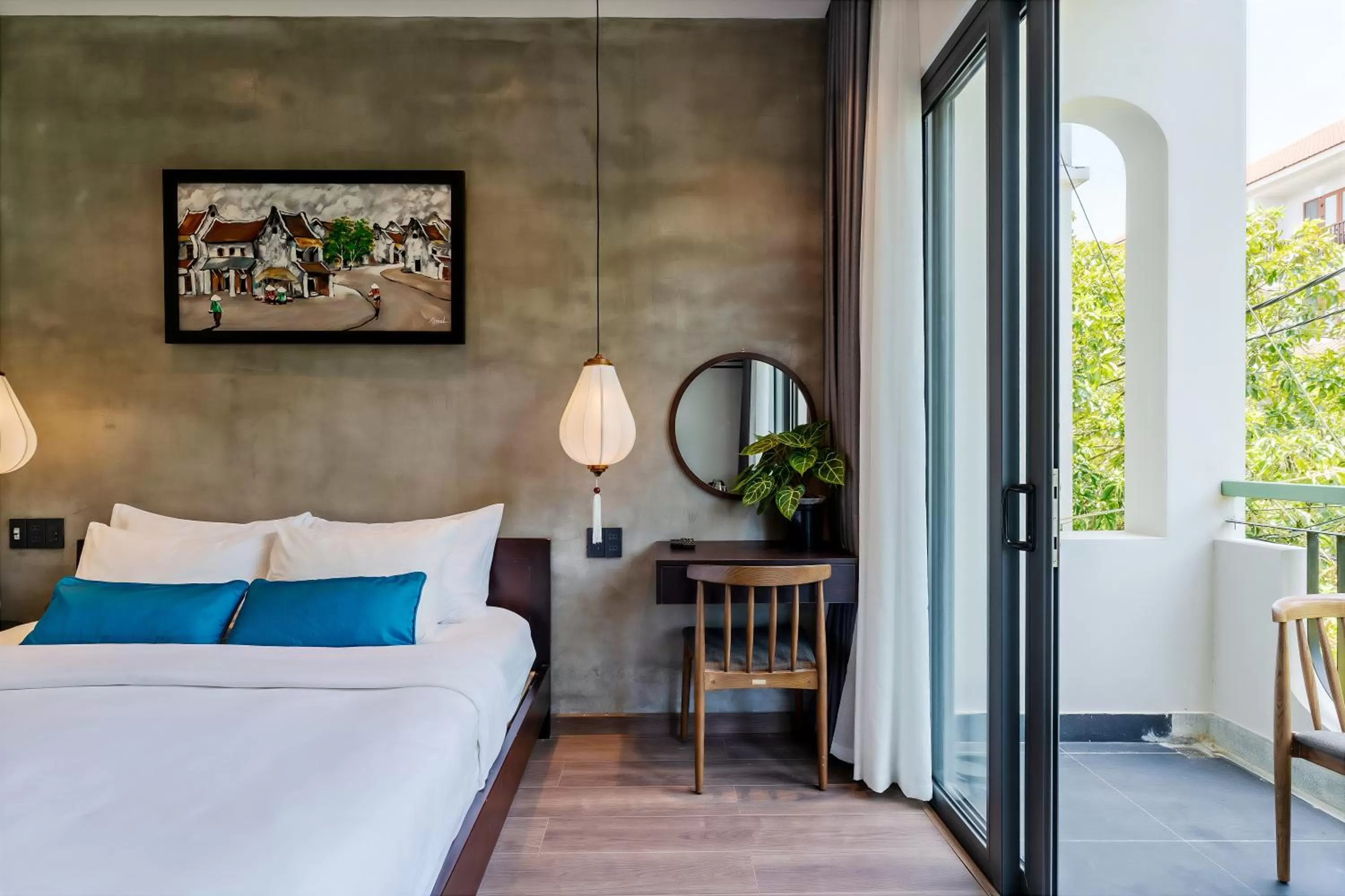 Bed in Lacasa Old Town Villa