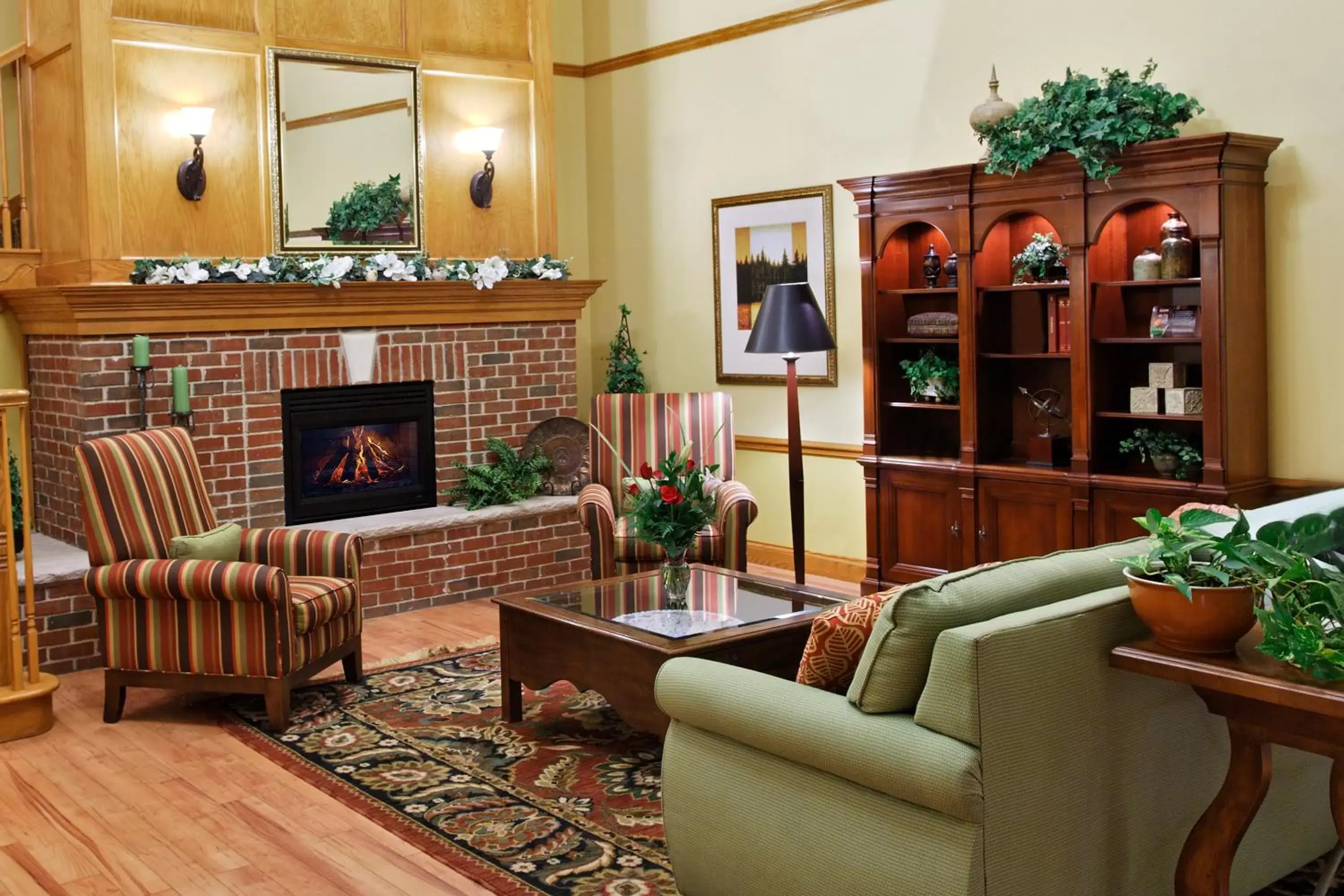 Lobby or reception, Seating Area in Country Inn & Suites by Radisson, Sycamore, IL