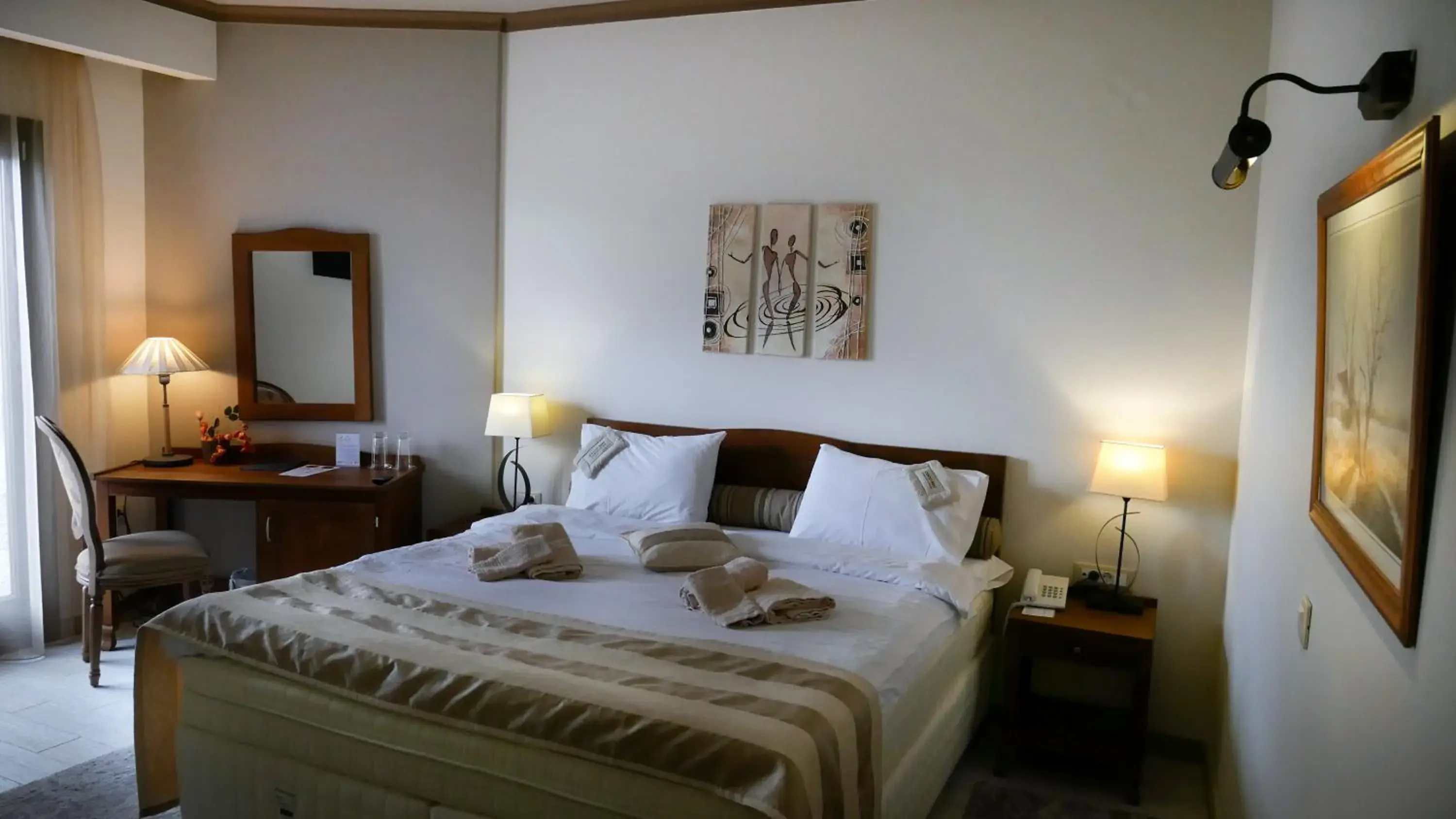 Bedroom, Bed in Hotel Rodovoli