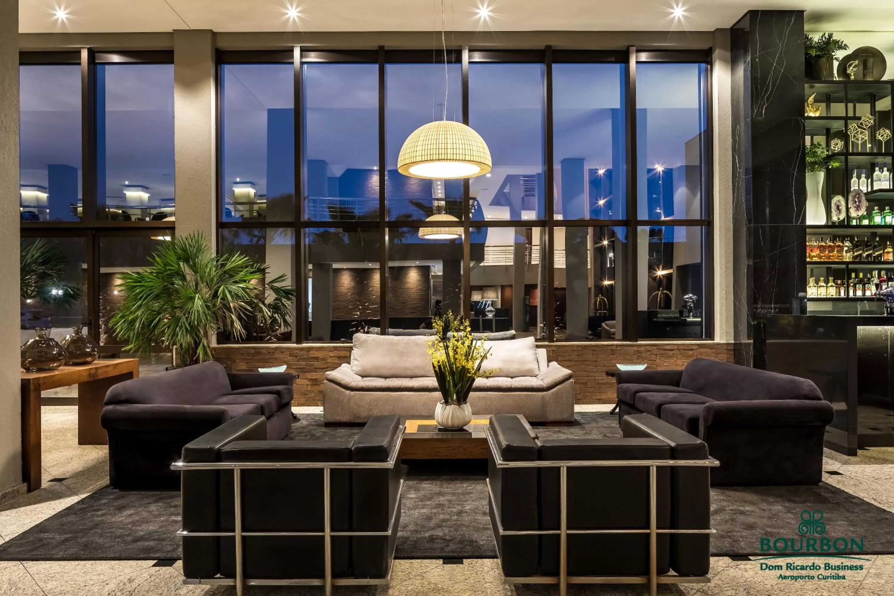 Lobby or reception in Bourbon Dom Ricardo Aeroporto Curitiba Business Hotel