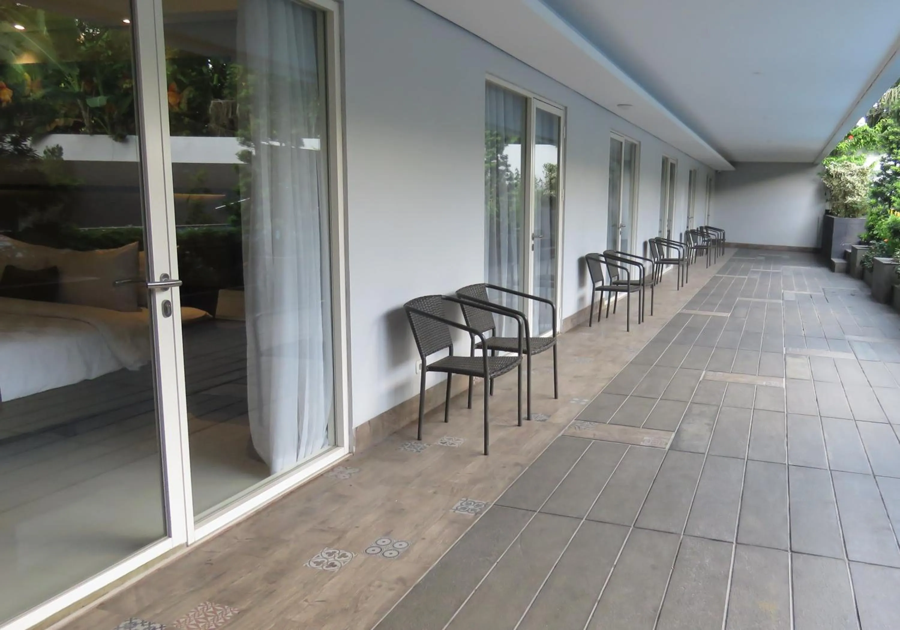 Balcony/Terrace in d'primahotel Kualanamu Airport Medan