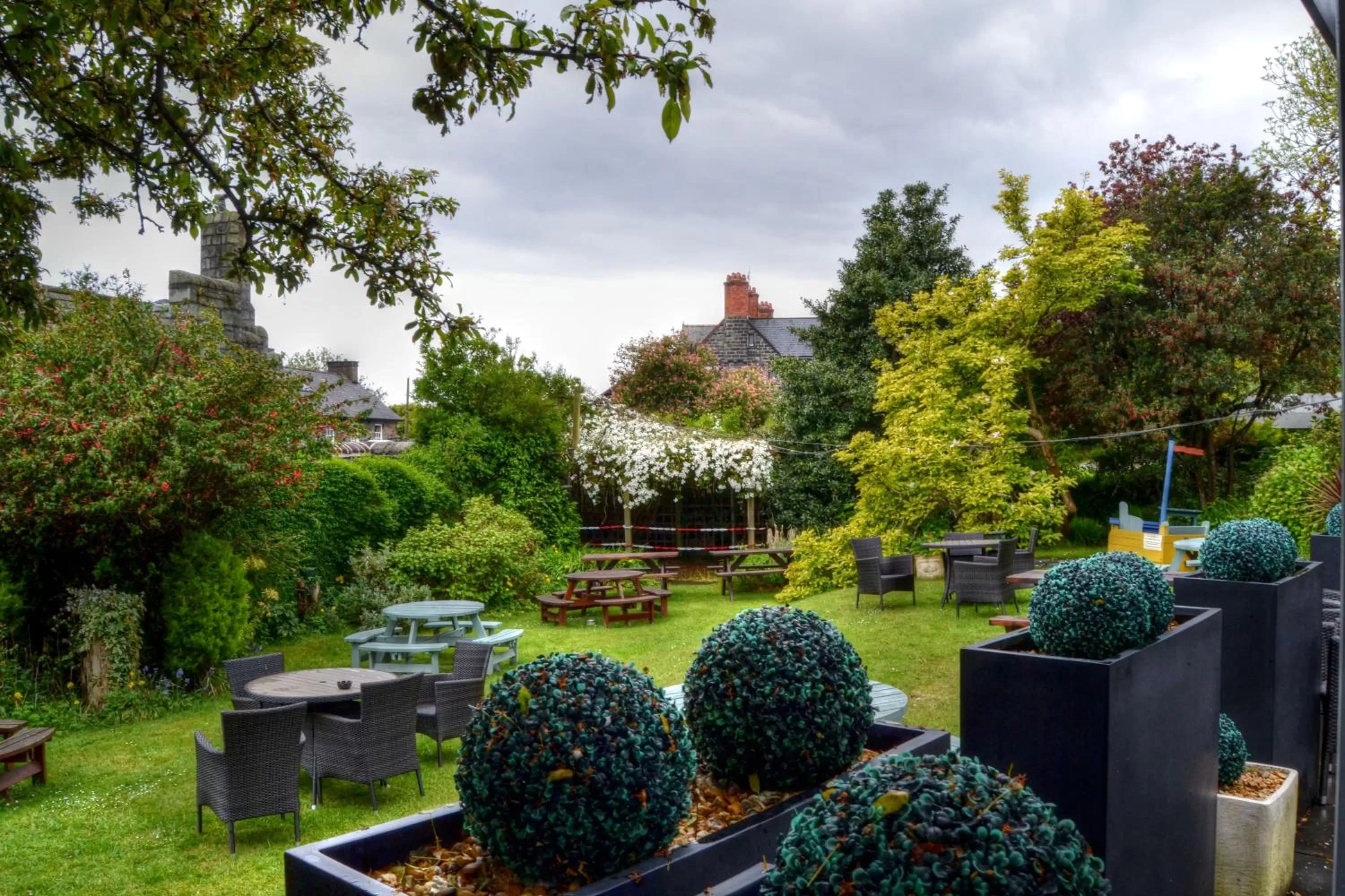 Garden in Lion Hotel & Studio Apartments