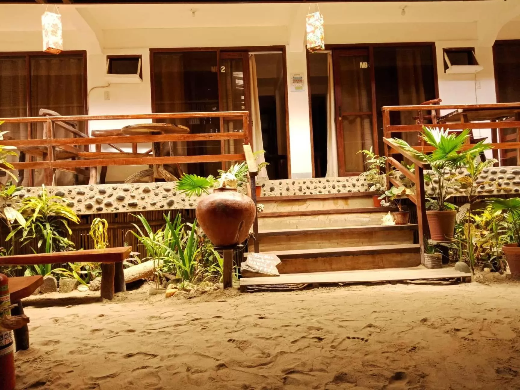 Garden in Victoria Beach House